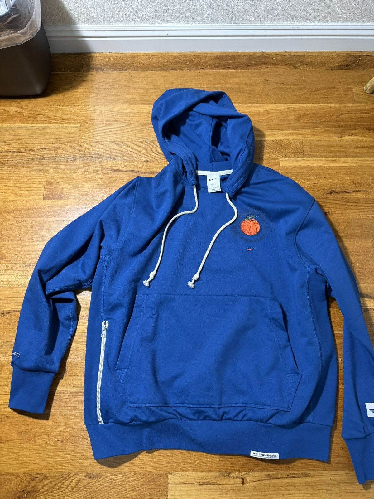 Blue Nike hoodie