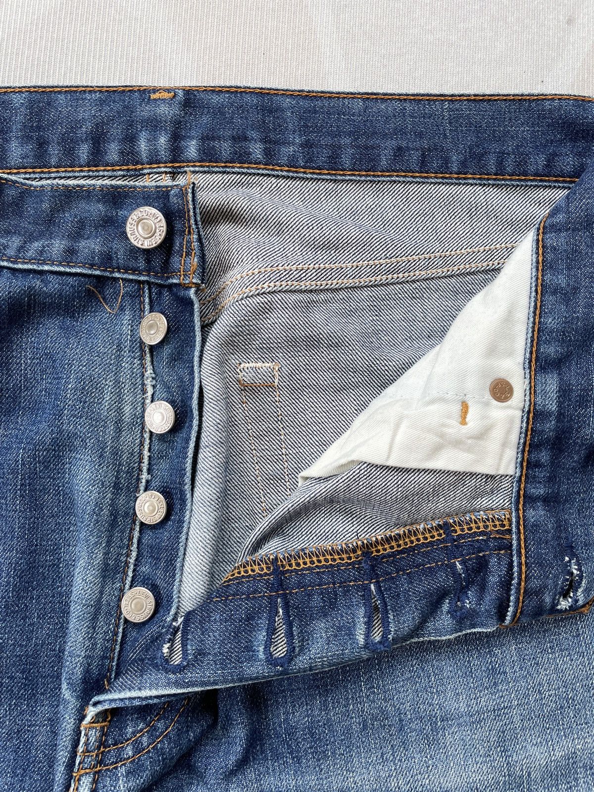 Levi's Levis 513 Straight Jeans (LG142) Size US 32 / EU 48 - 7 Thumbnail