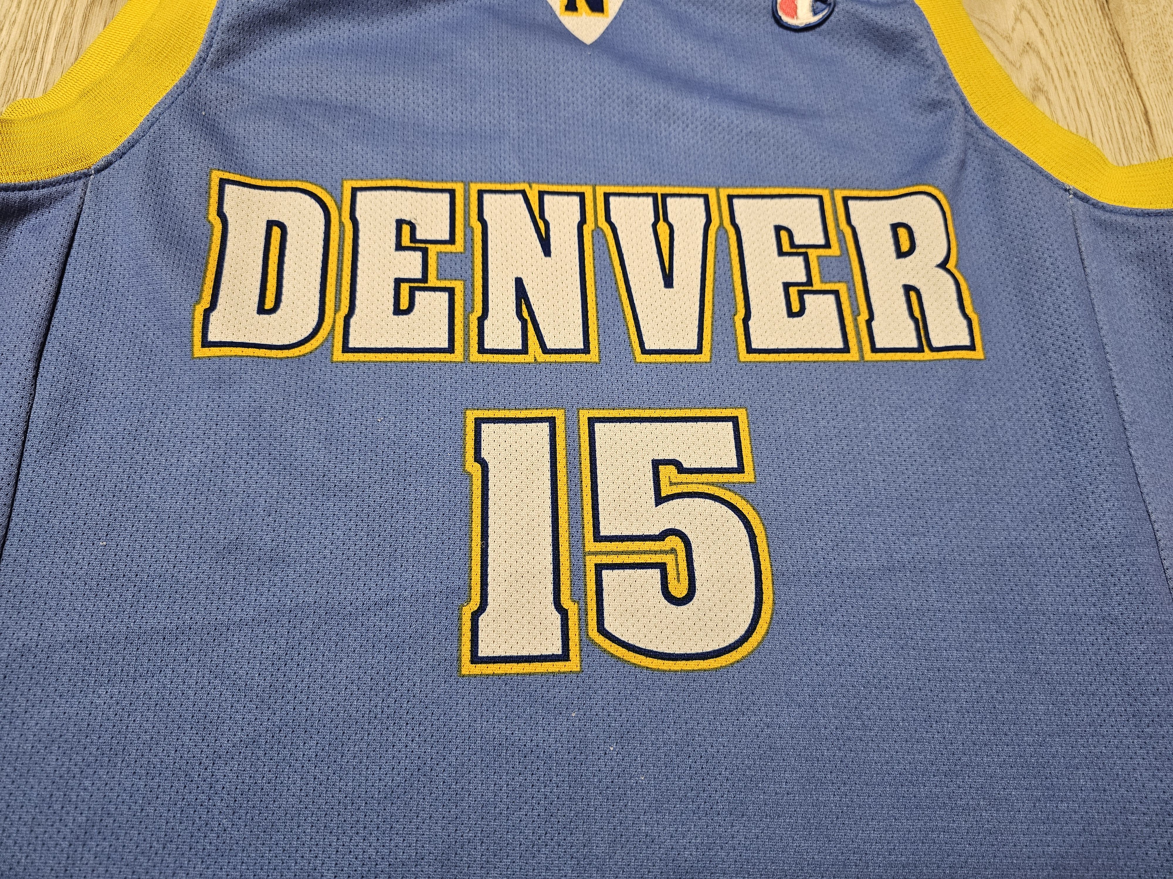 Champion × NBA × Vintage DENVER NUGGETS VINTAGE CHAMPION JERSEY 90s ANTHONY Size US M / EU 48-50 / 2 - 3 Thumbnail