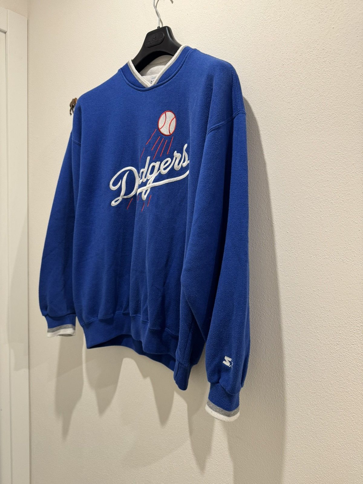 Starter × Vintage Vintage Dodgers MLB Sweatshirt by Starter Size US M / EU 48-50 / 2 - 2 Thumbnail
