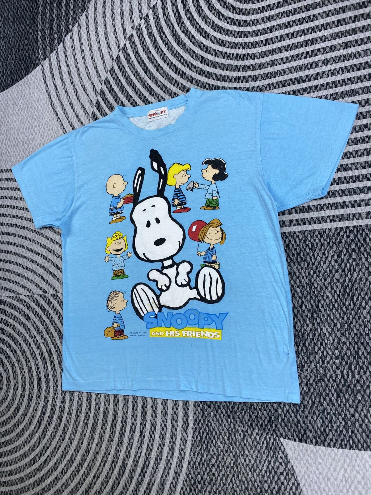 Peanuts 🔥70s Vintage Peanuts Snoopy Printed Shirt Size US M / EU 48-50 / 2 - 4 Thumbnail