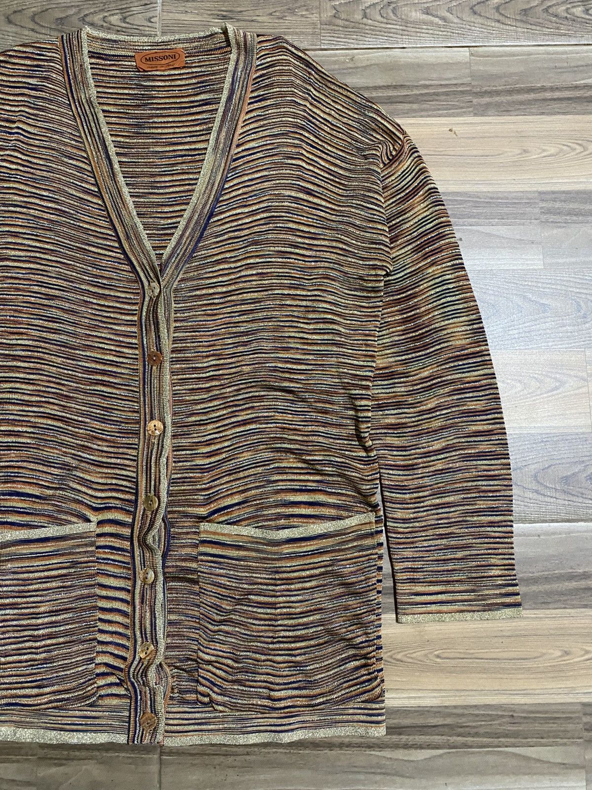 Designer × Missoni MISSONI RAYON CARDIGAN KNIT Size S / US 4 / IT 40 - 3 Thumbnail