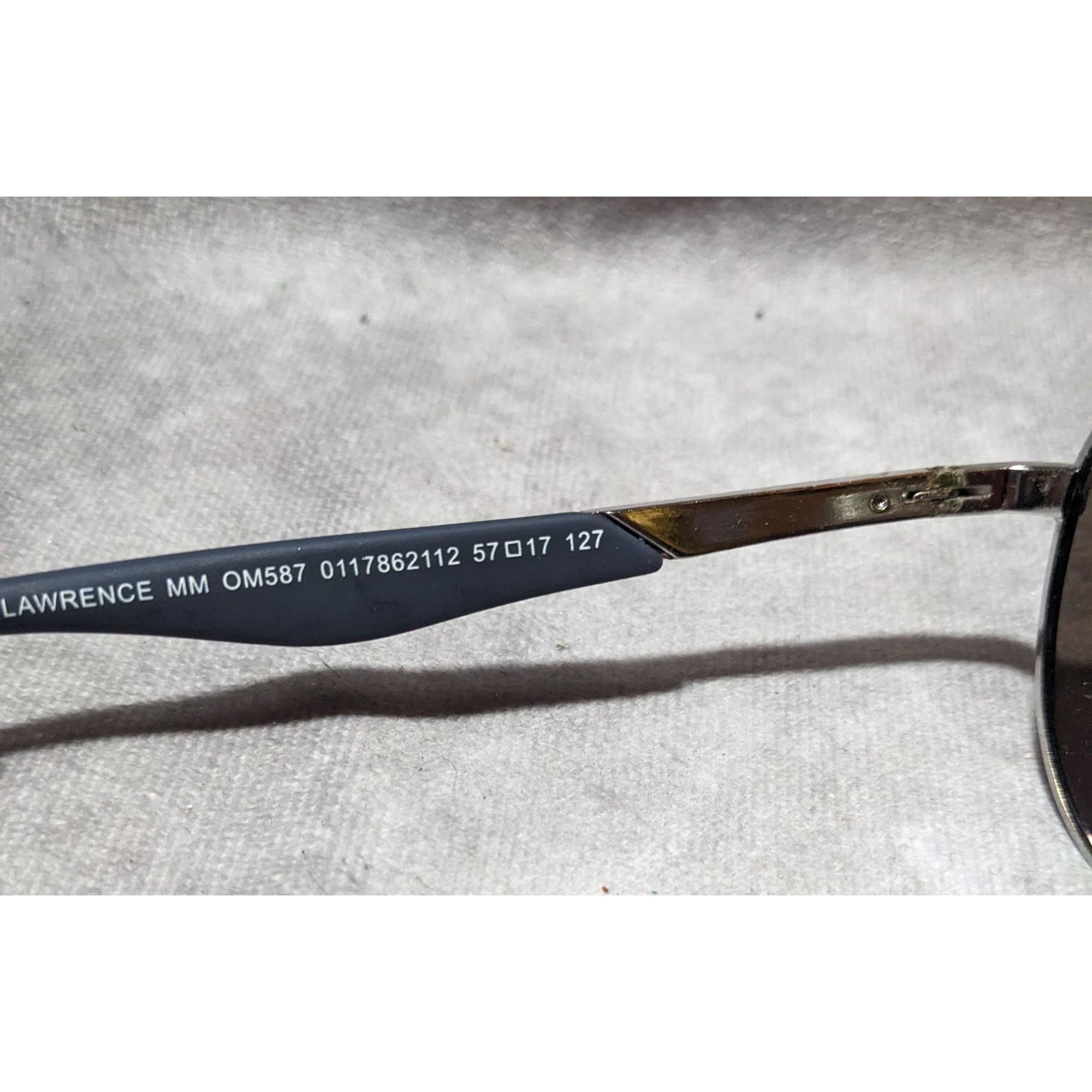 Tommy Hilfiger Tommy Hilfiger Lawrence OM587 Blue Aviator Sunglasses Size ONE SIZE - 8 Thumbnail