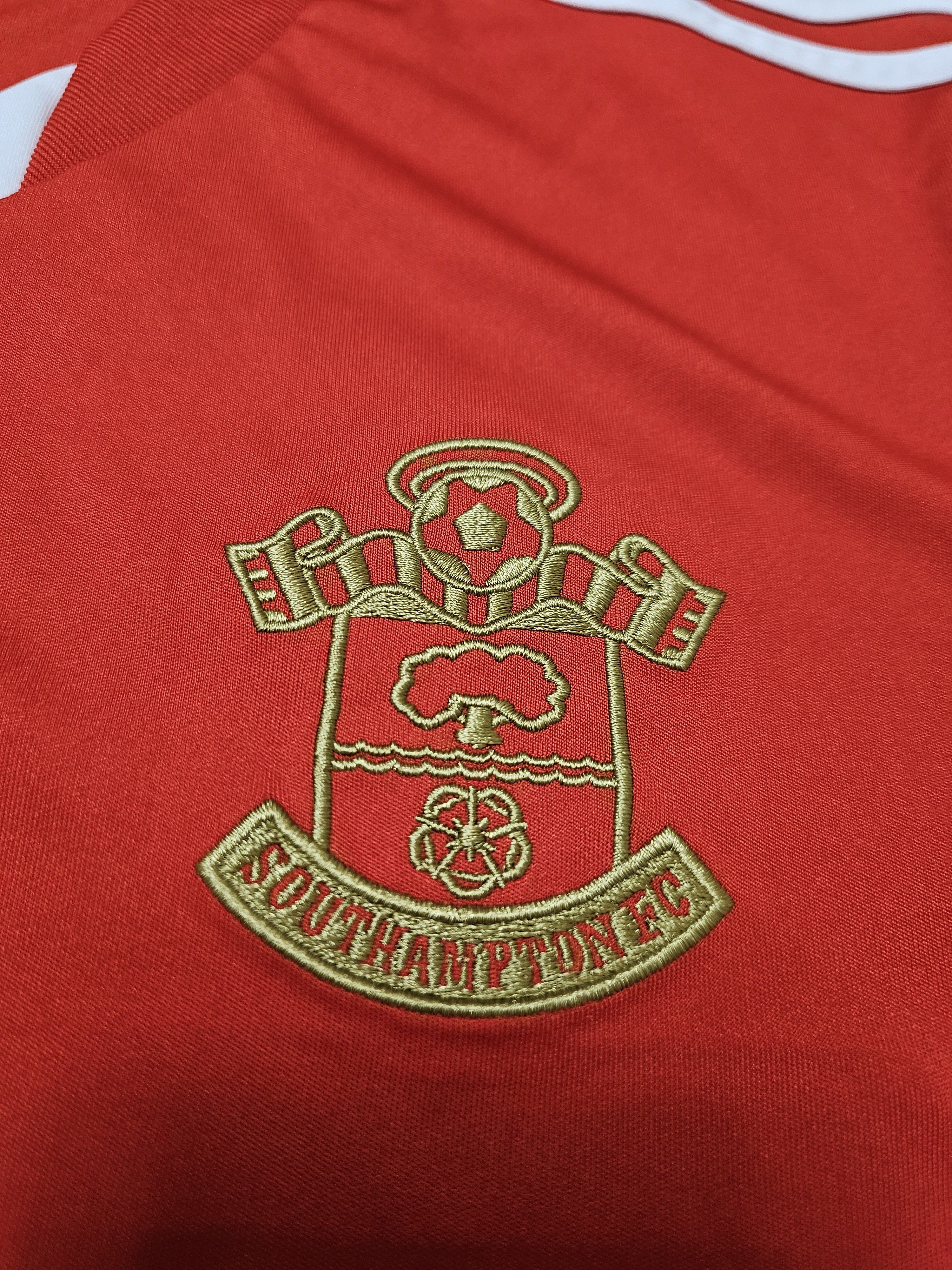Adidas SOUTHAMPTON 2013 2014 HOME FOOTBALL SHIRT SOCCER JERSEY Size US XL / EU 56 / 4 - 4 Thumbnail