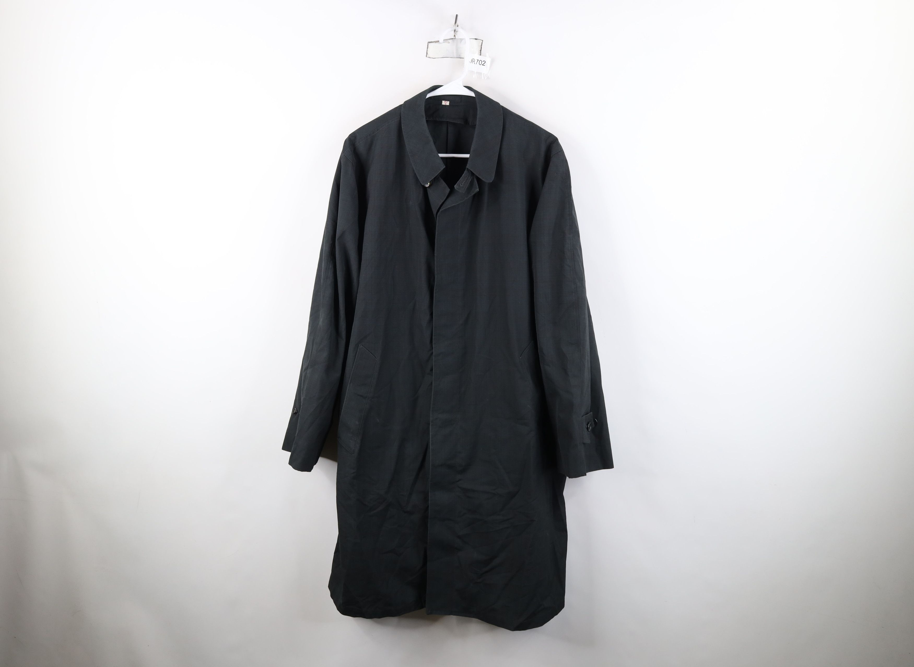 Vintage Vintage 60s 70s Streetwear Trench Coat Rain Jacket Plaid USA Size US XXL / EU 58 / 5 - 1 Thumbnail