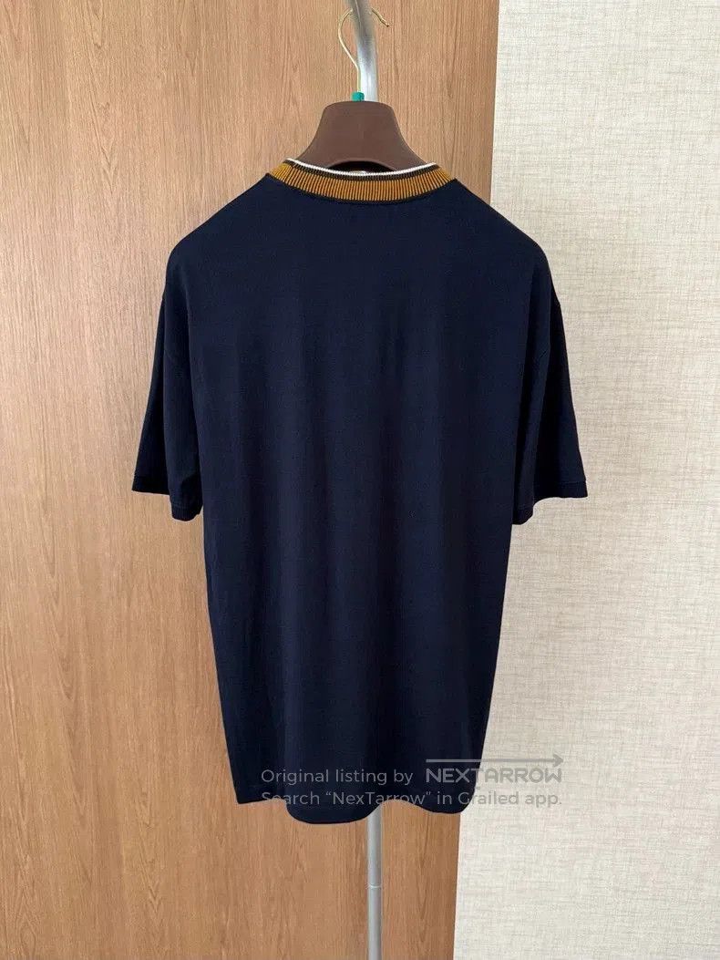 Loro Piana Loro Piana Navy Short Sleeve T-Shirt. Size US M / EU 48-50 / 2 - 7 Thumbnail