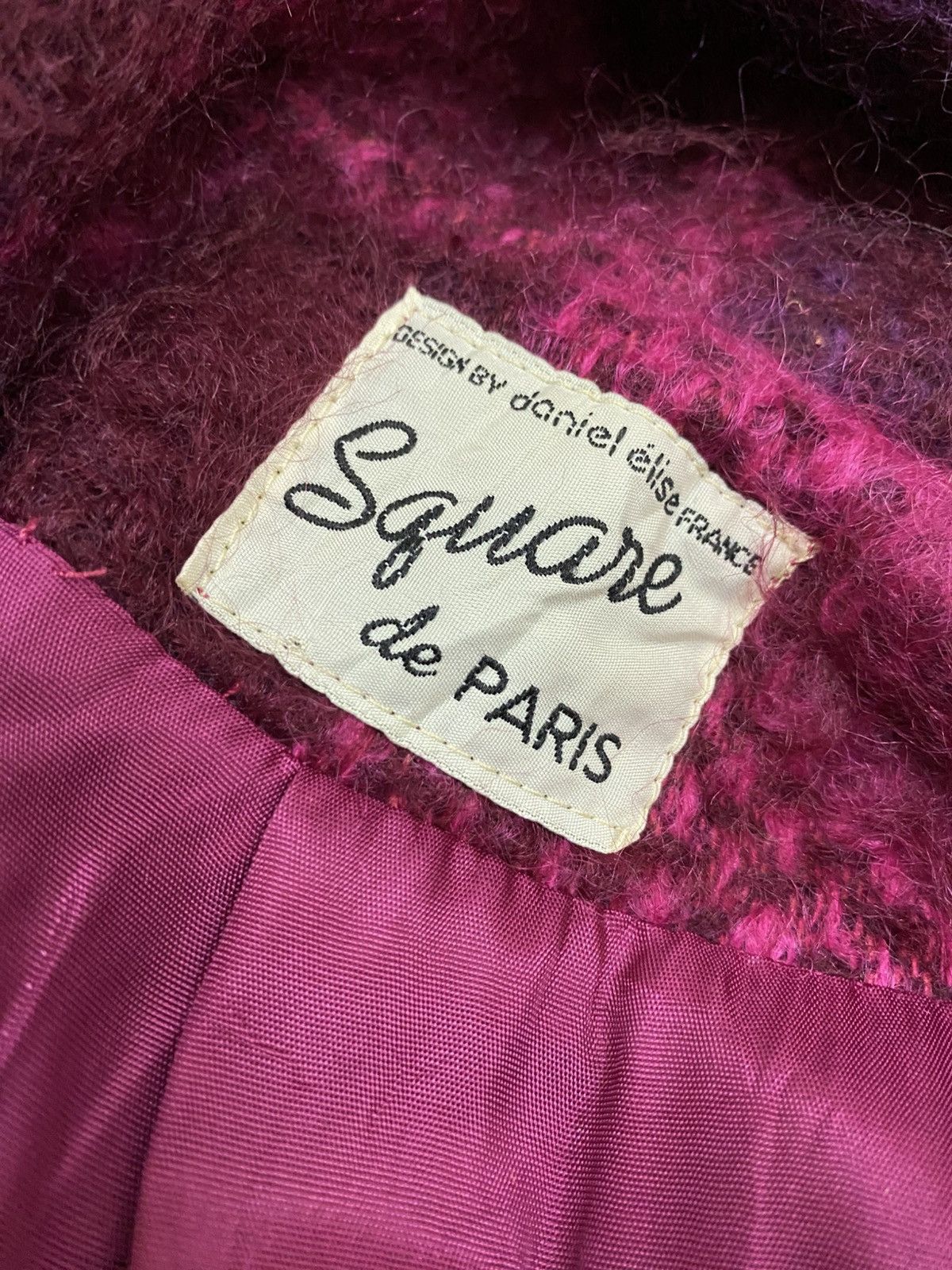 Vintage Vtg Mohair Daniel Elise Paris Size M / US 6-8 / IT 42-44 - 14 Thumbnail