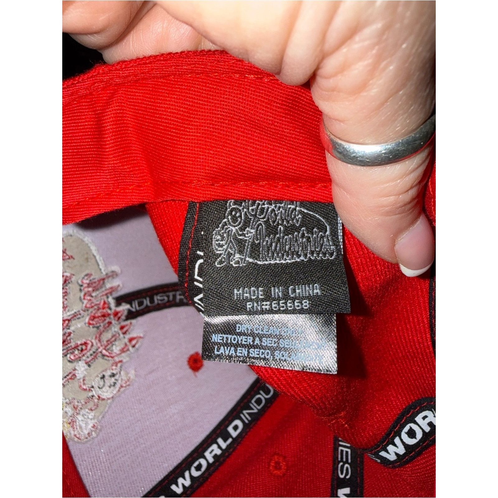 World Industries WORLD INDUSTRIES DEVIL FLAMEBOY SKATEBOARD 90's RED CAP HAT Size ONE SIZE - 6 Thumbnail