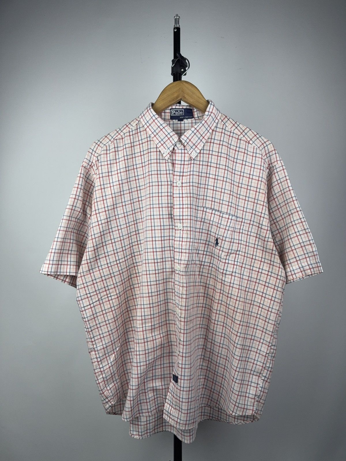 Polo Ralph Lauren Vintage Polo Ralph Lauren Check Shirt Japan Market 90s Size US L / EU 52-54 / 3 - 1 Thumbnail