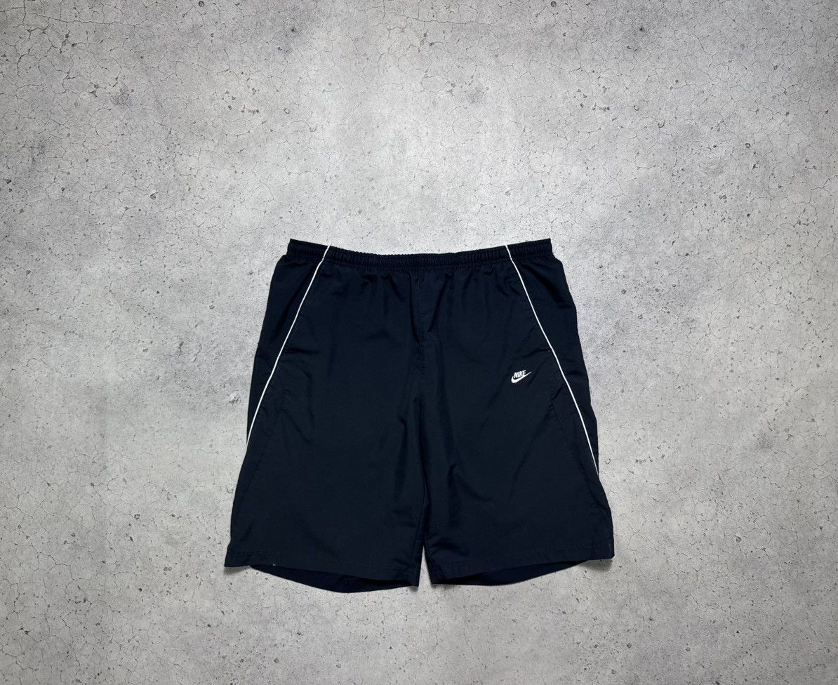 Nike Nike Vintage Nylon Shorts Y2K Drill Swoosh Size US 36 / EU 52 - 1 Thumbnail