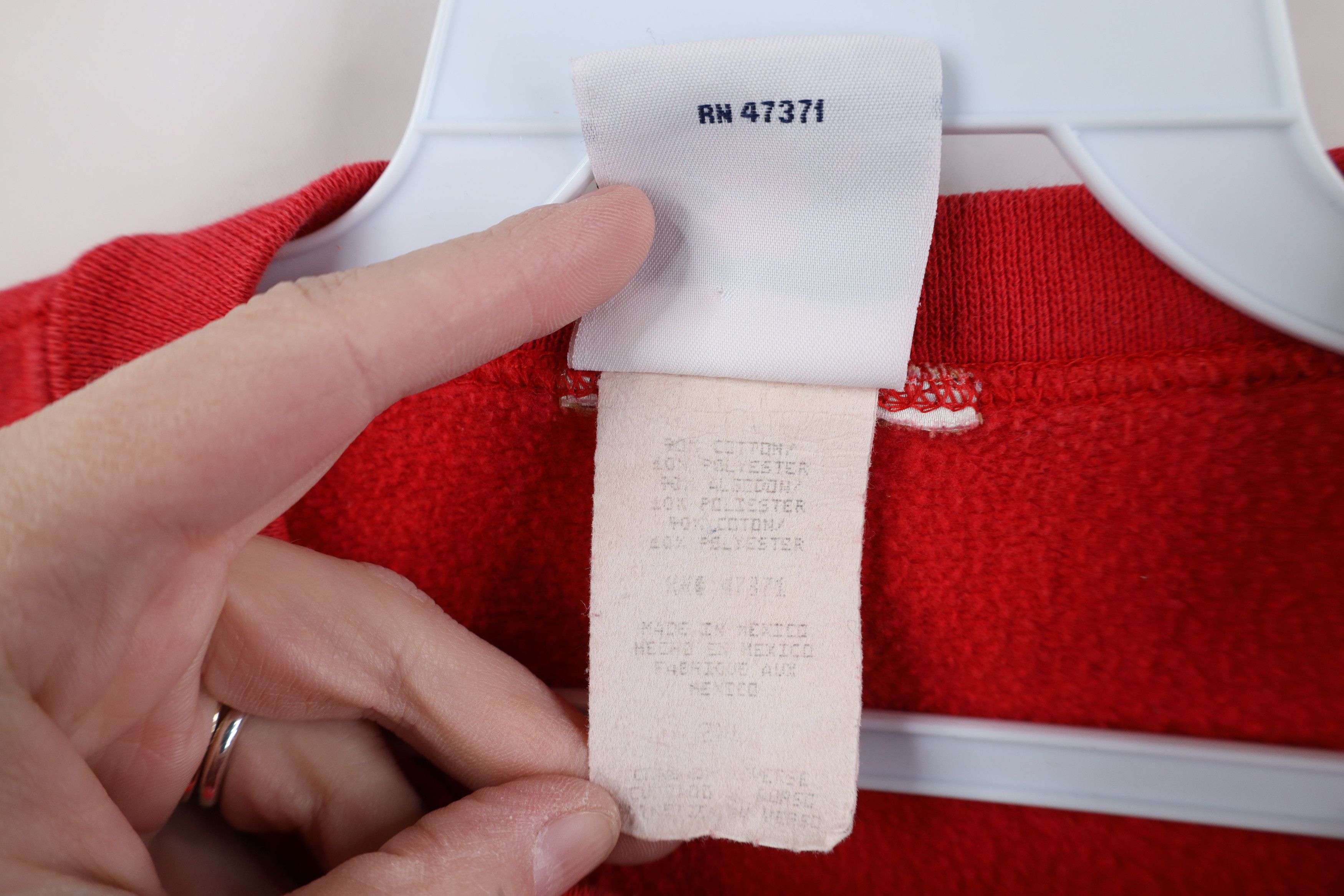 Vintage Vintage 90s Heavy Ohio State University Crewneck Sweatshirt Size US XXL / EU 58 / 5 - 10 Thumbnail