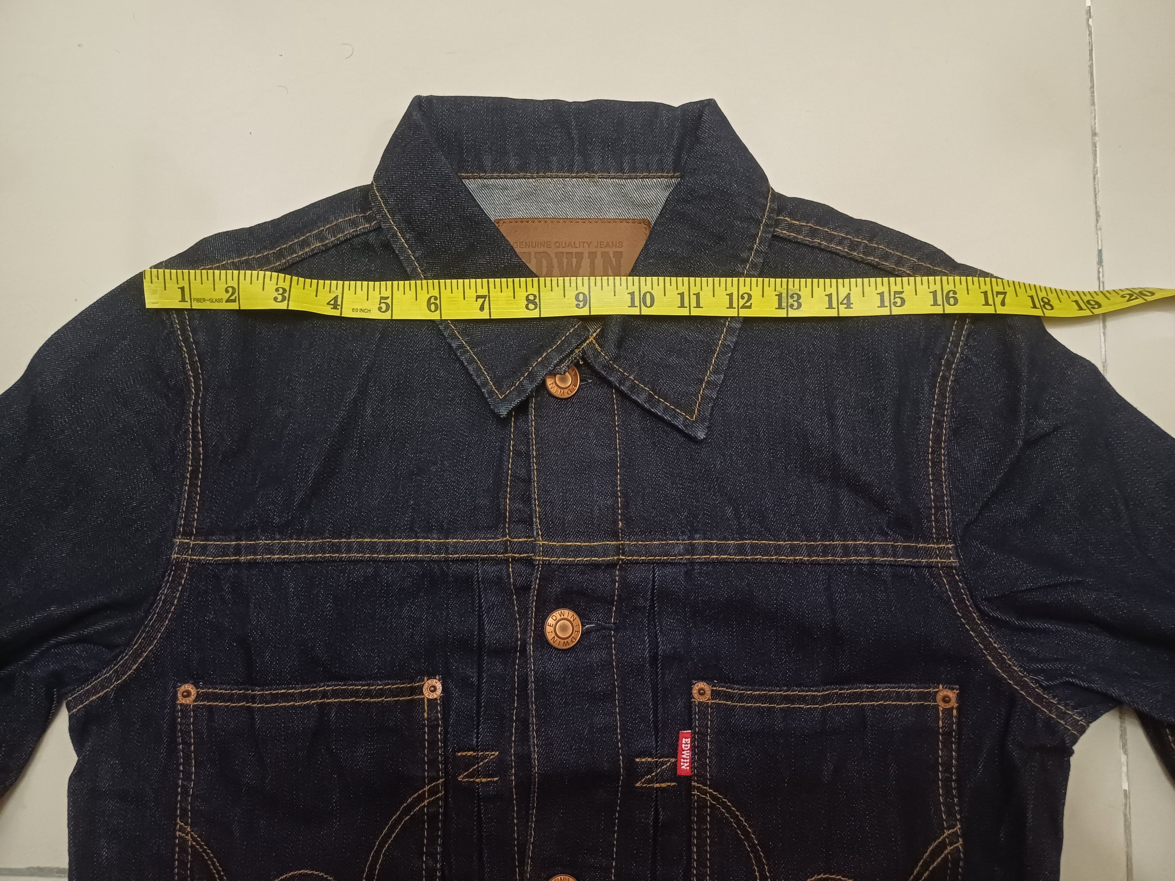 Japanese Brand Nice edwin light denim jacket Size US S / EU 44-46 / 1 - 10 Thumbnail