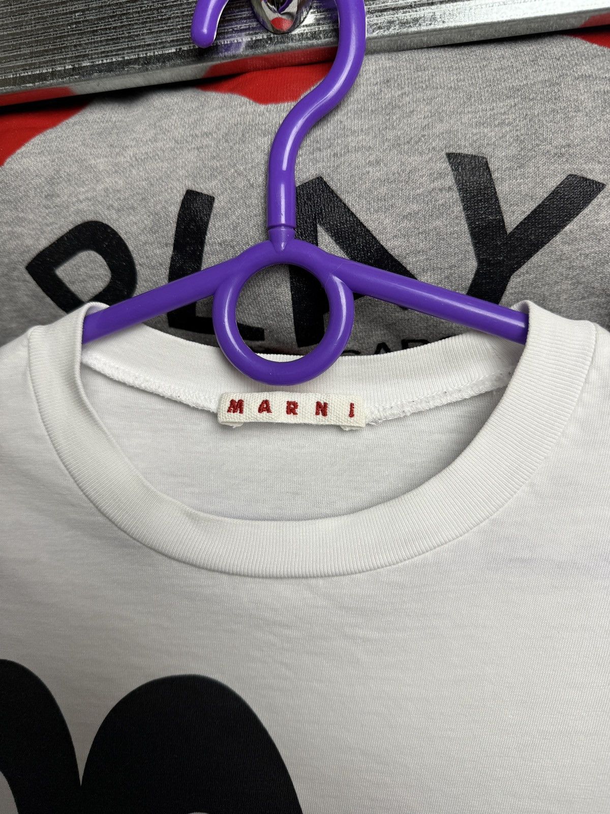 Marni Marni Big Logo Printed T-Shirt Tee Rare Size US S / EU 44-46 / 1 - 7 Thumbnail