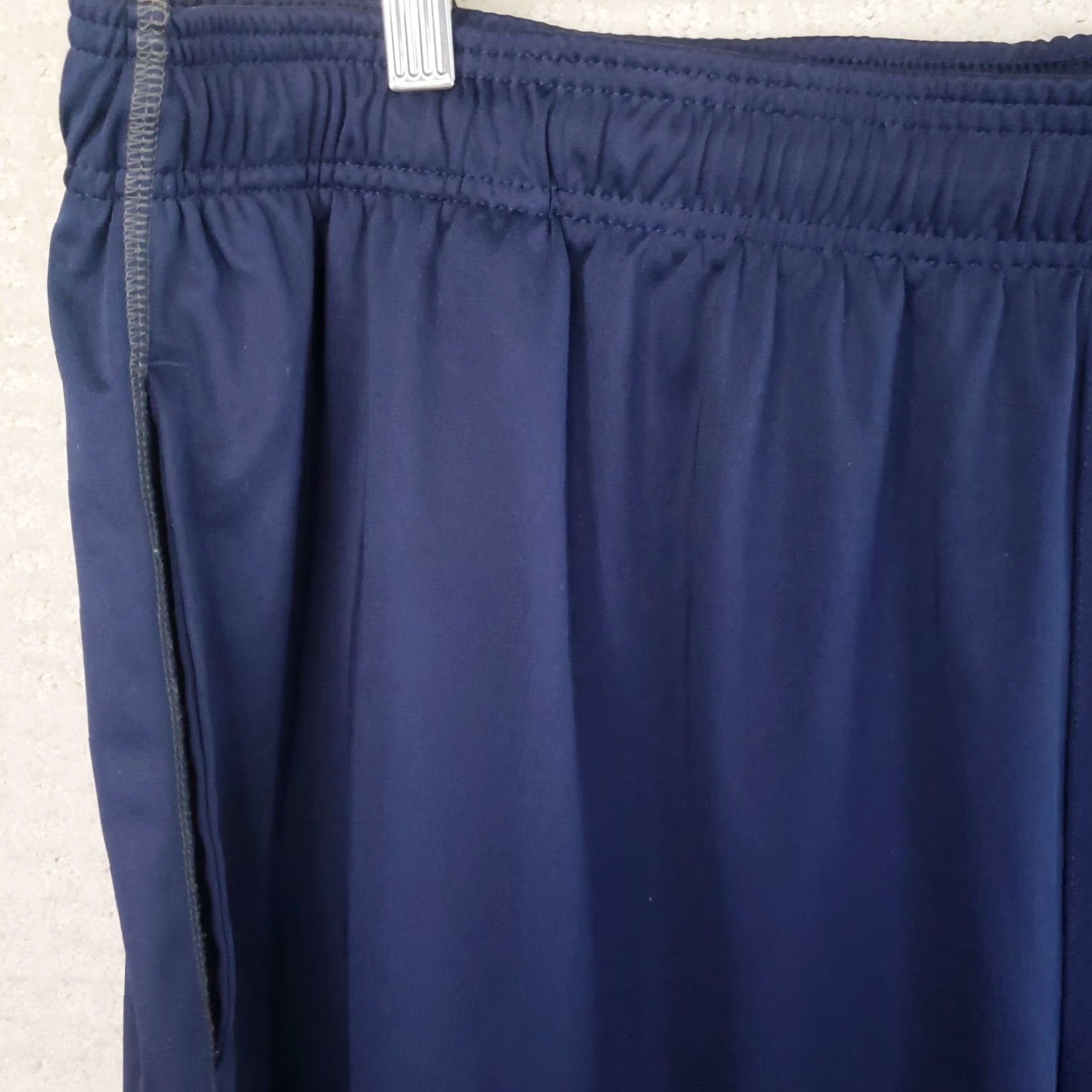 Vintage SB Tech Big & Tall Cool Play Athletic Shorts Men 3XL Navy Blue Elastic Waist New Size US 39 - 4 Thumbnail