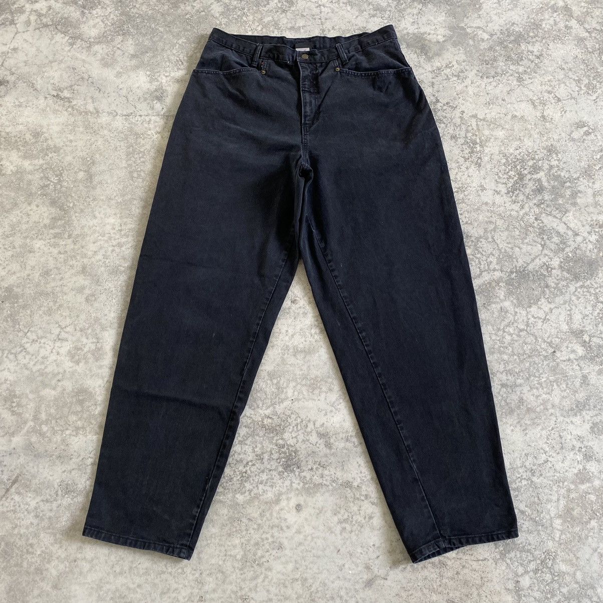 VTG Cross Colours Layered Pocket Faded Baggy Denim Jeans