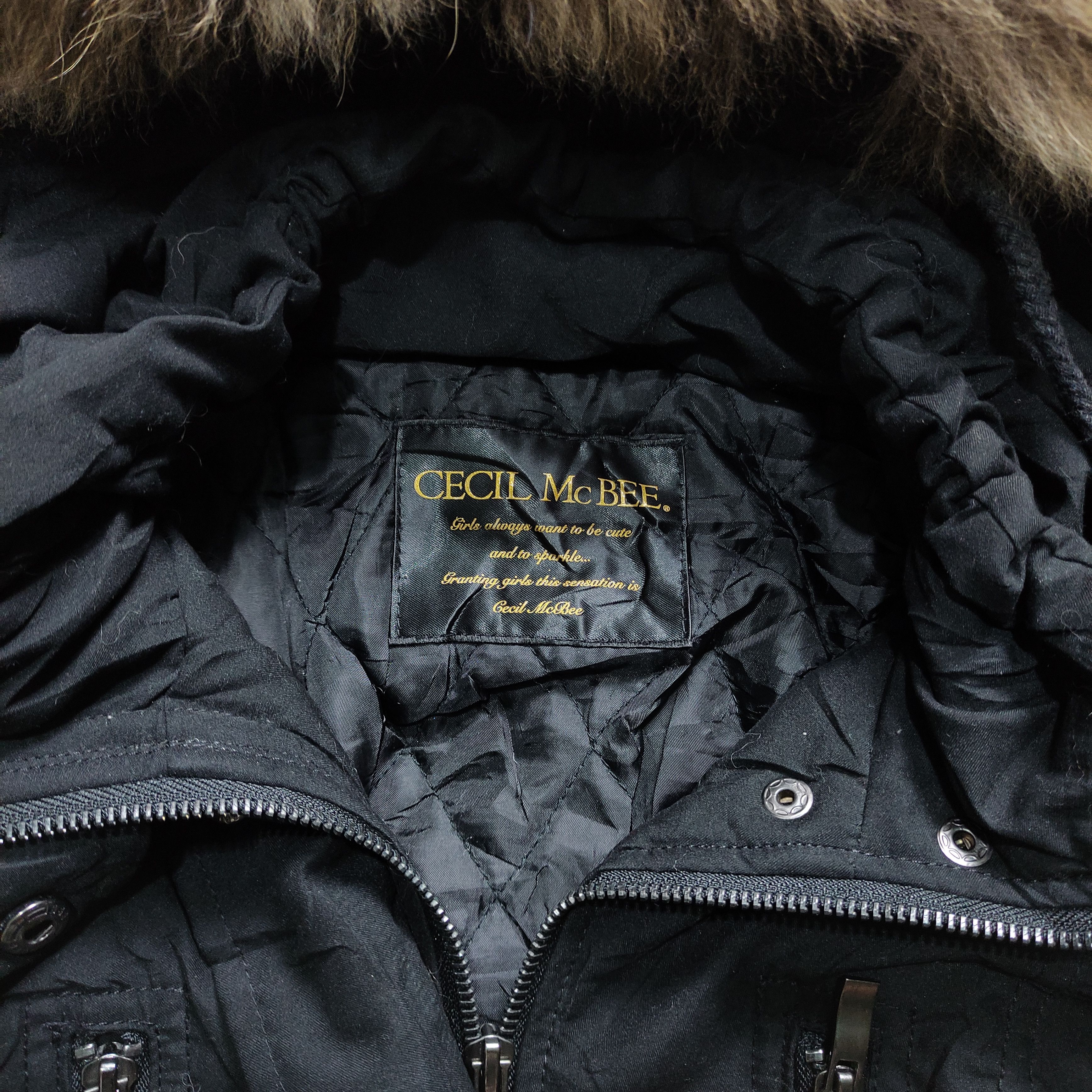 Japanese Brand Cecil MC Bee Fur Jacket style L.G.B Japanese Brand Size US M / EU 48-50 / 2 - 4 Thumbnail