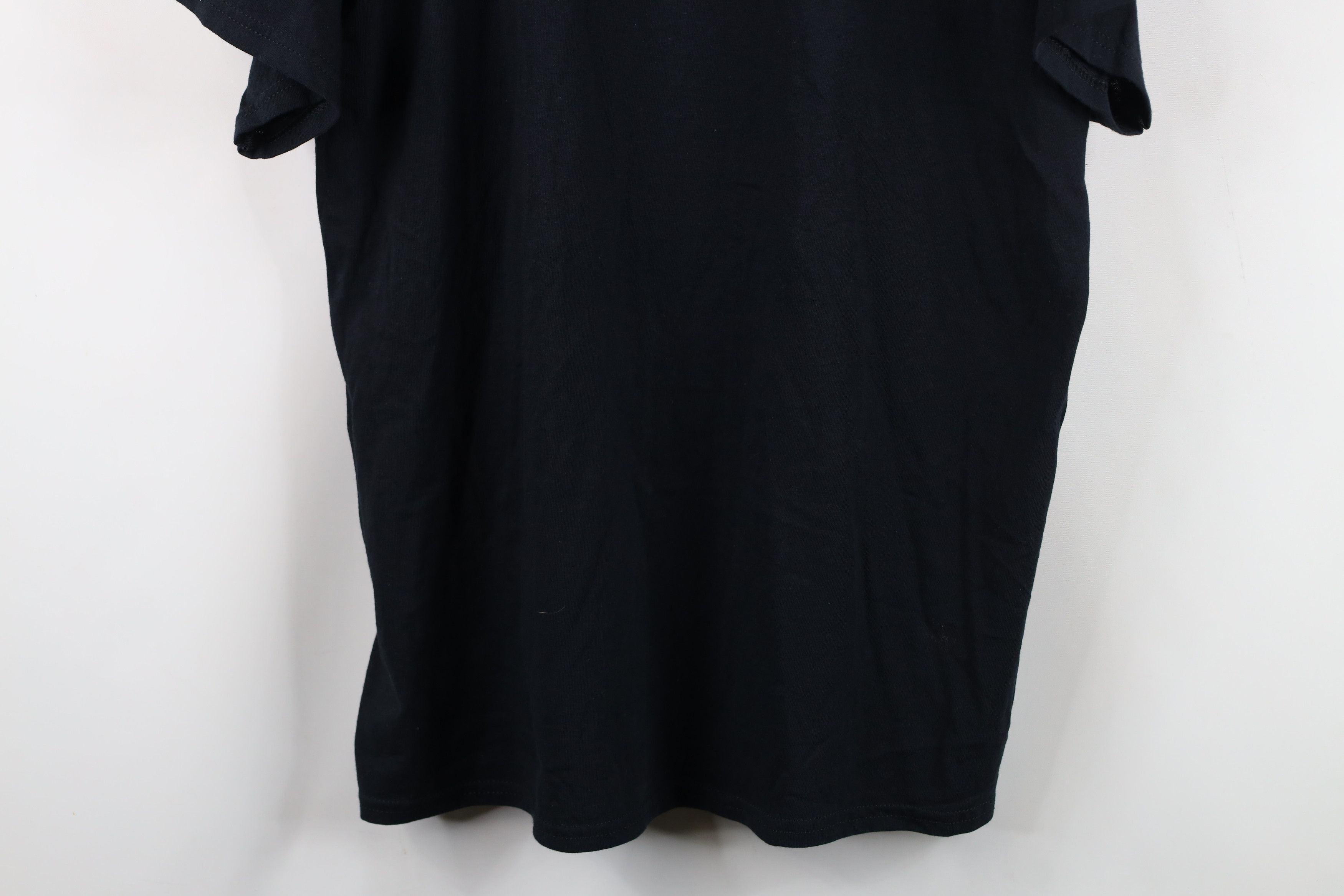 Vintage Vintage 90s Streetwear Baggy Distressed Cotton T-Shirt Black Size US L / EU 52-54 / 3 - 3 Thumbnail