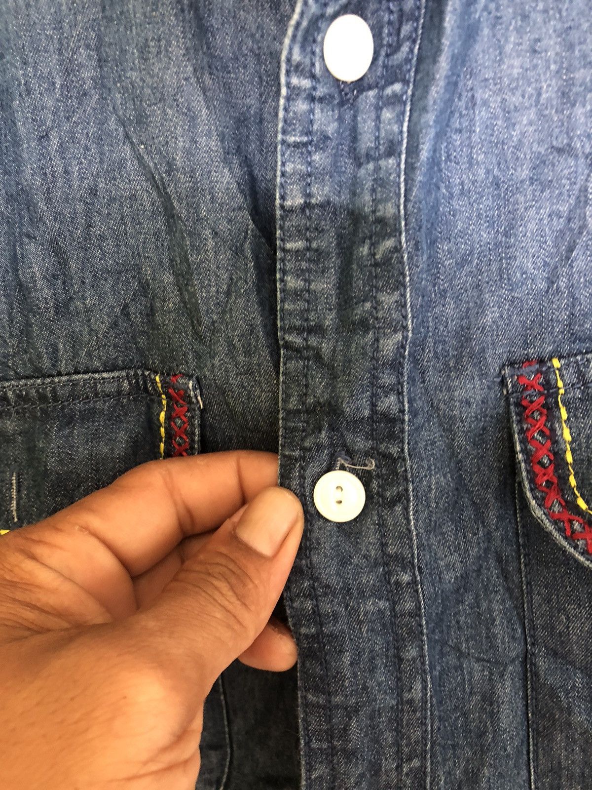 Global Work × Japanese Brand Vintage Y2K Global Work Flannel Jeans Size US L / EU 52-54 / 3 - 5 Thumbnail