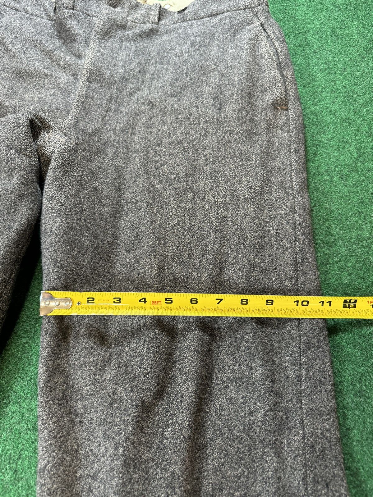 L.L. Bean × Vintage Vintage 30s 40s L.L Bean Talon Gray Wool Trouser Pants Size US 38 / EU 54 - 10 Thumbnail