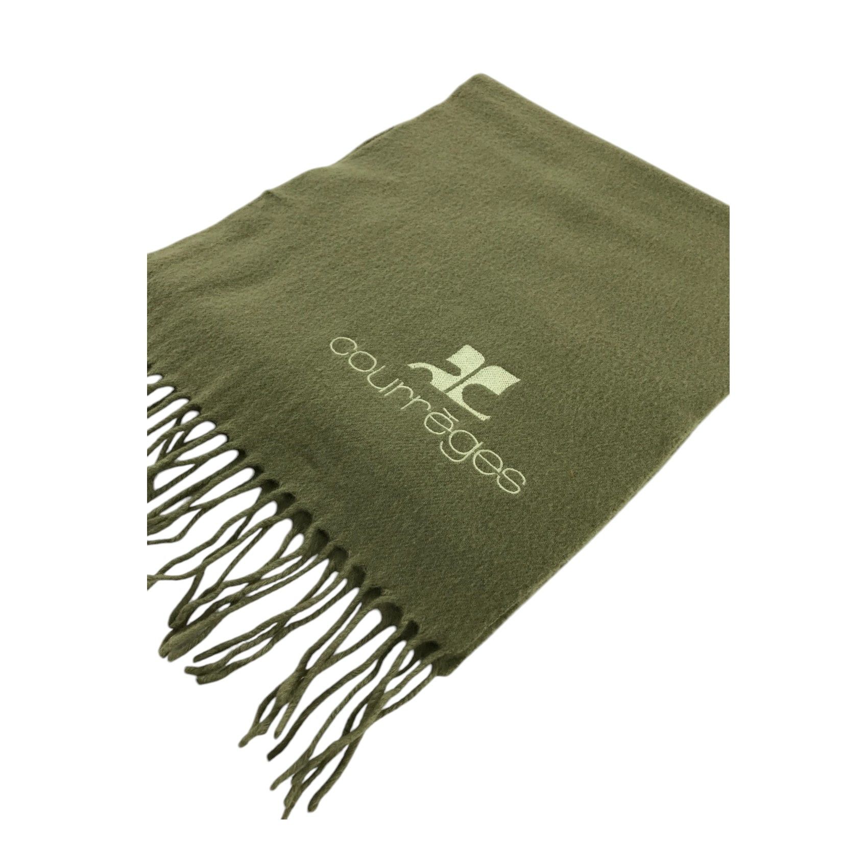Courreges × Vintage Courreges Scarf / Muffler / Neckwear - WW1423 Size ONE SIZE - 3 Thumbnail