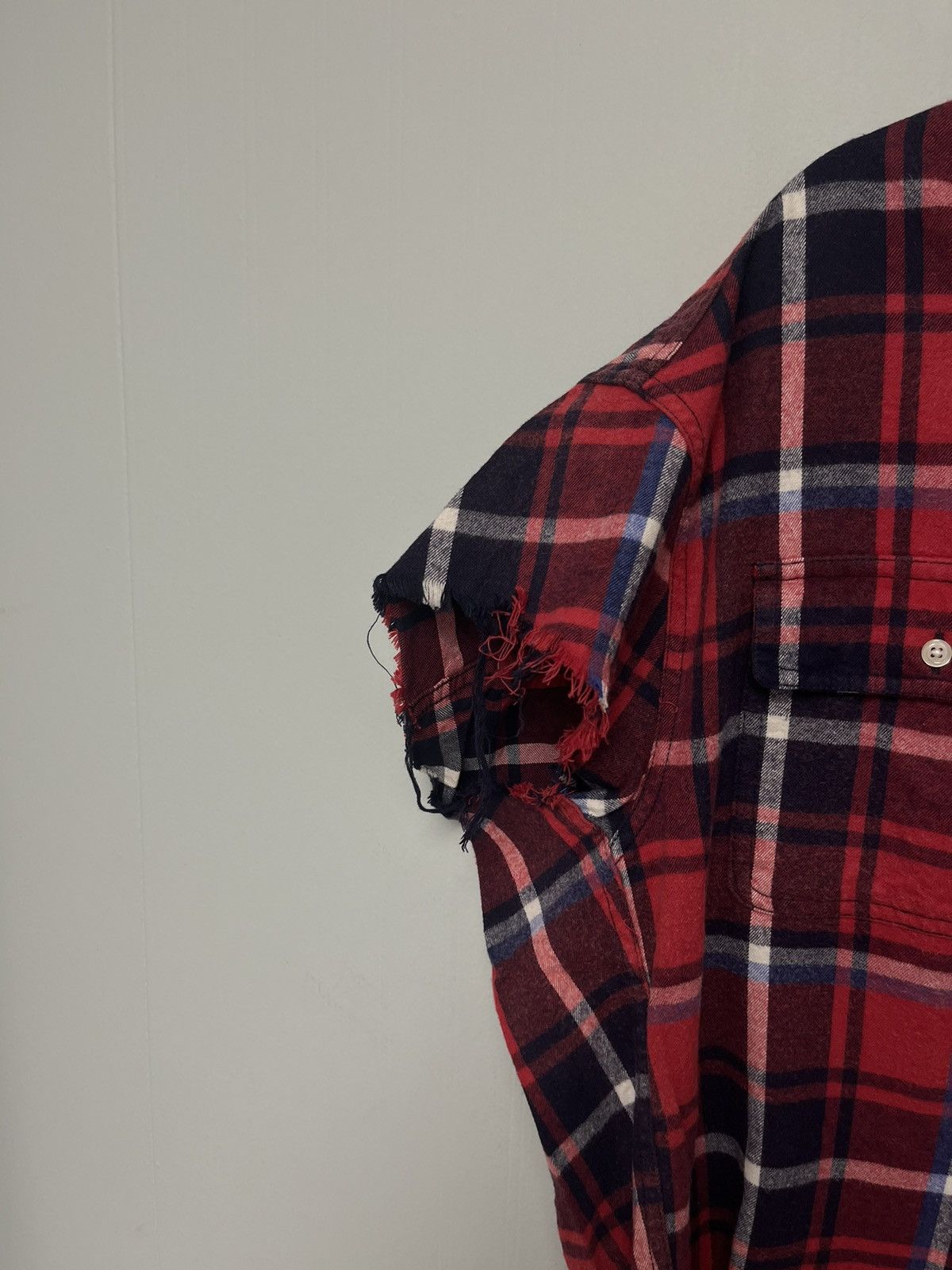 R13 Oversized Cut-off shirt. Small Size US S / EU 44-46 / 1 - 8 Thumbnail