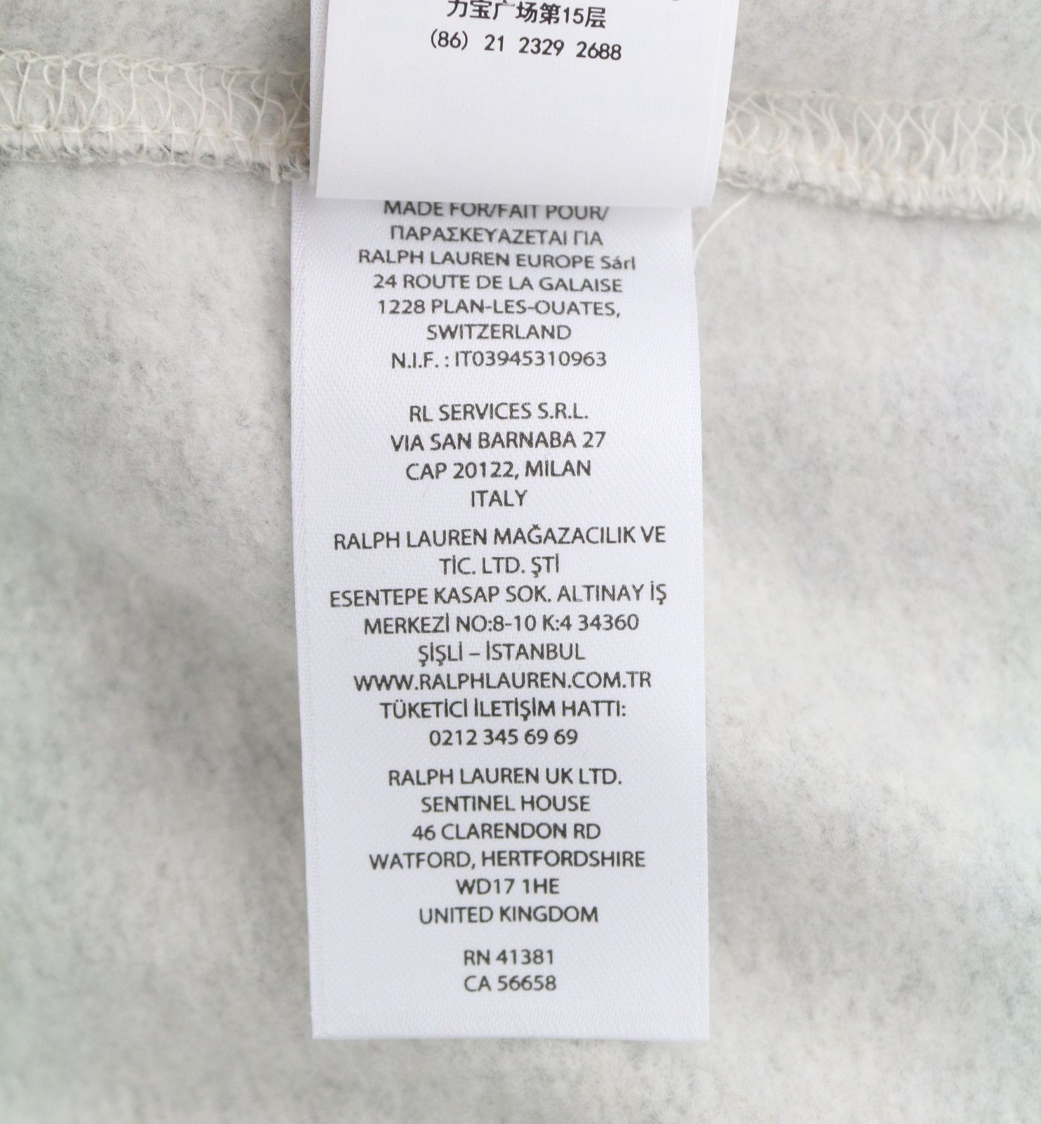 Ralph Lauren GREY 2XL Kangaroo Pocket Pullover Hoodie 86958 Size US XXL / EU 58 / 5 - 12 Thumbnail