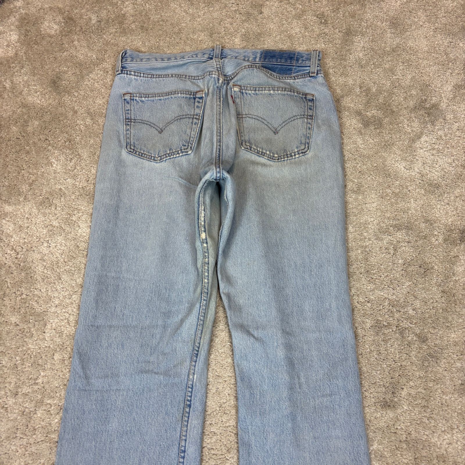 Levi's Vintage 90s Levi's 501 Straight Leg Jeans Men's 32x34 Size US 32 / EU 48 - 4 Thumbnail