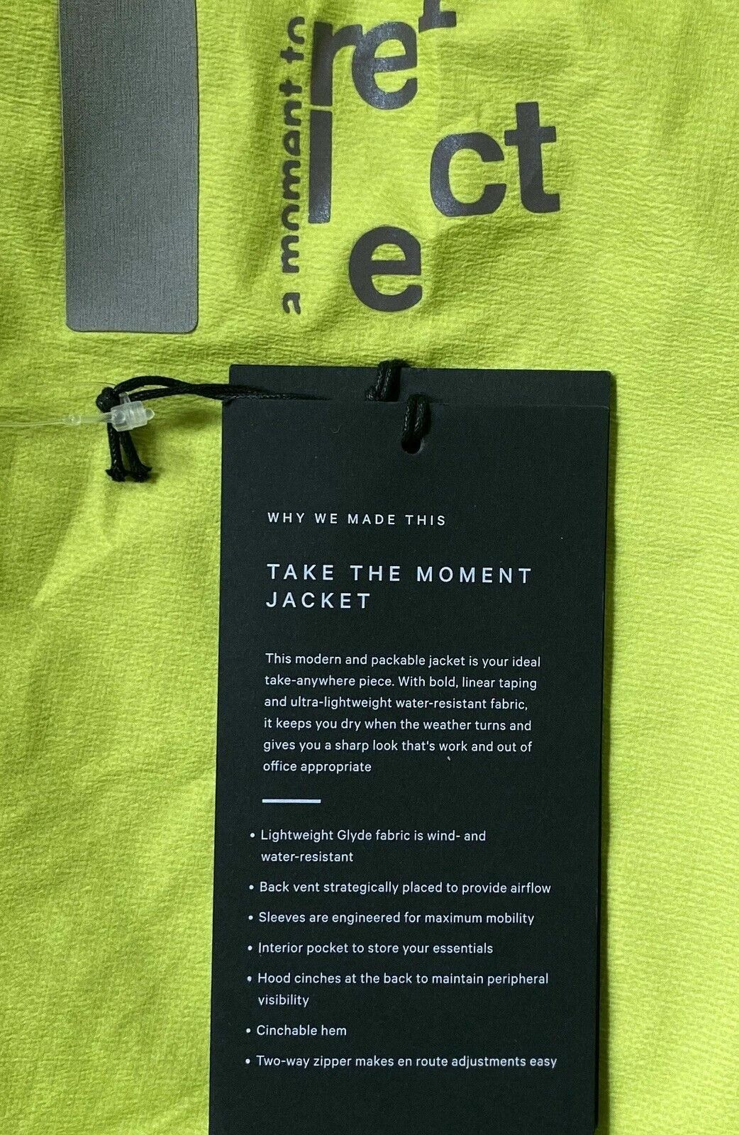 Lululemon × Robert Geller Robert Geller Take the Moment Glyde Hooded Jacket lime Size US M / EU 48-50 / 2 - 9 Thumbnail