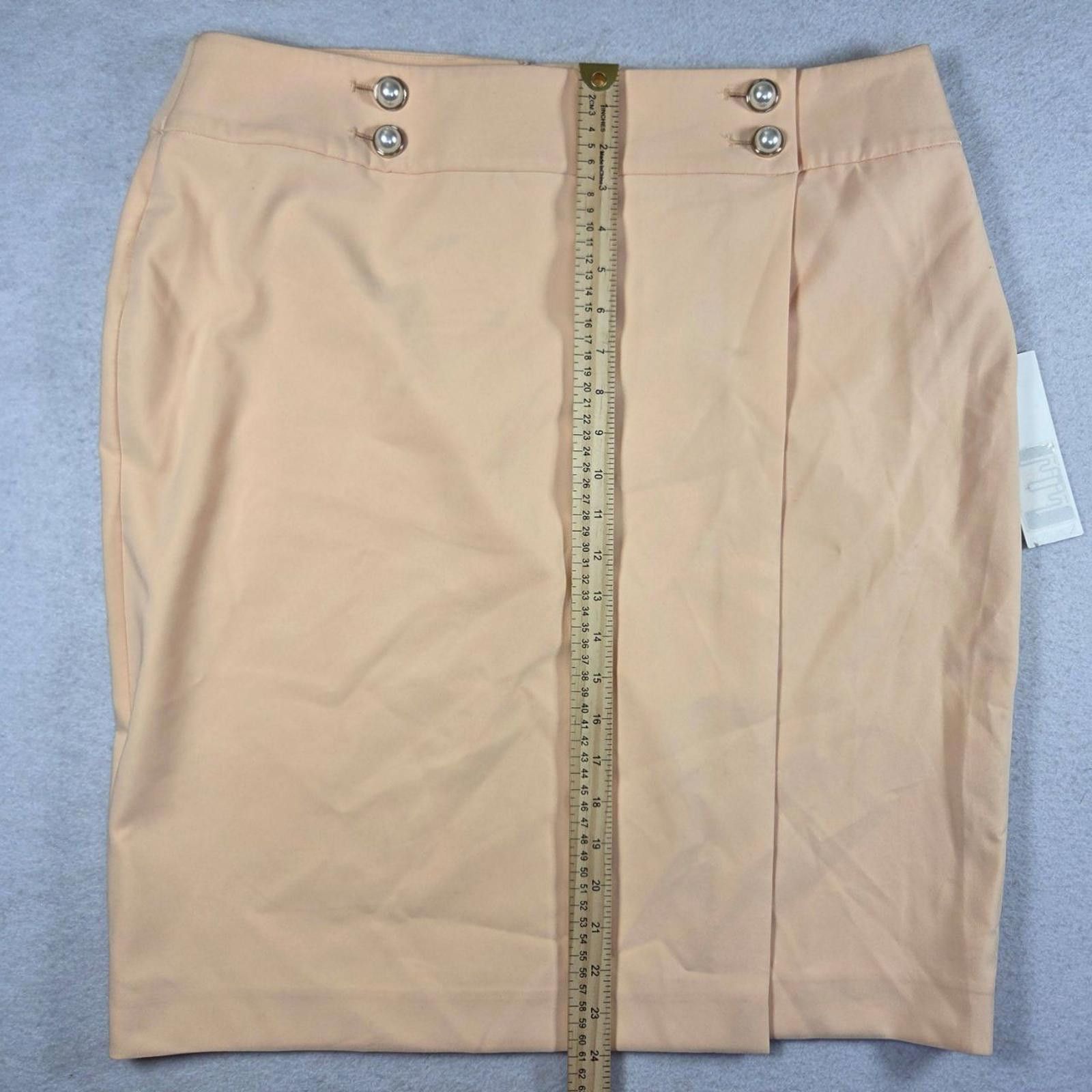 Calvin Klein NWT Calvin Klein Womens Size 16 Tan Suit Skirt - W/ Staining Size XXL / US 16-18 / IT 52-54 - 5 Thumbnail