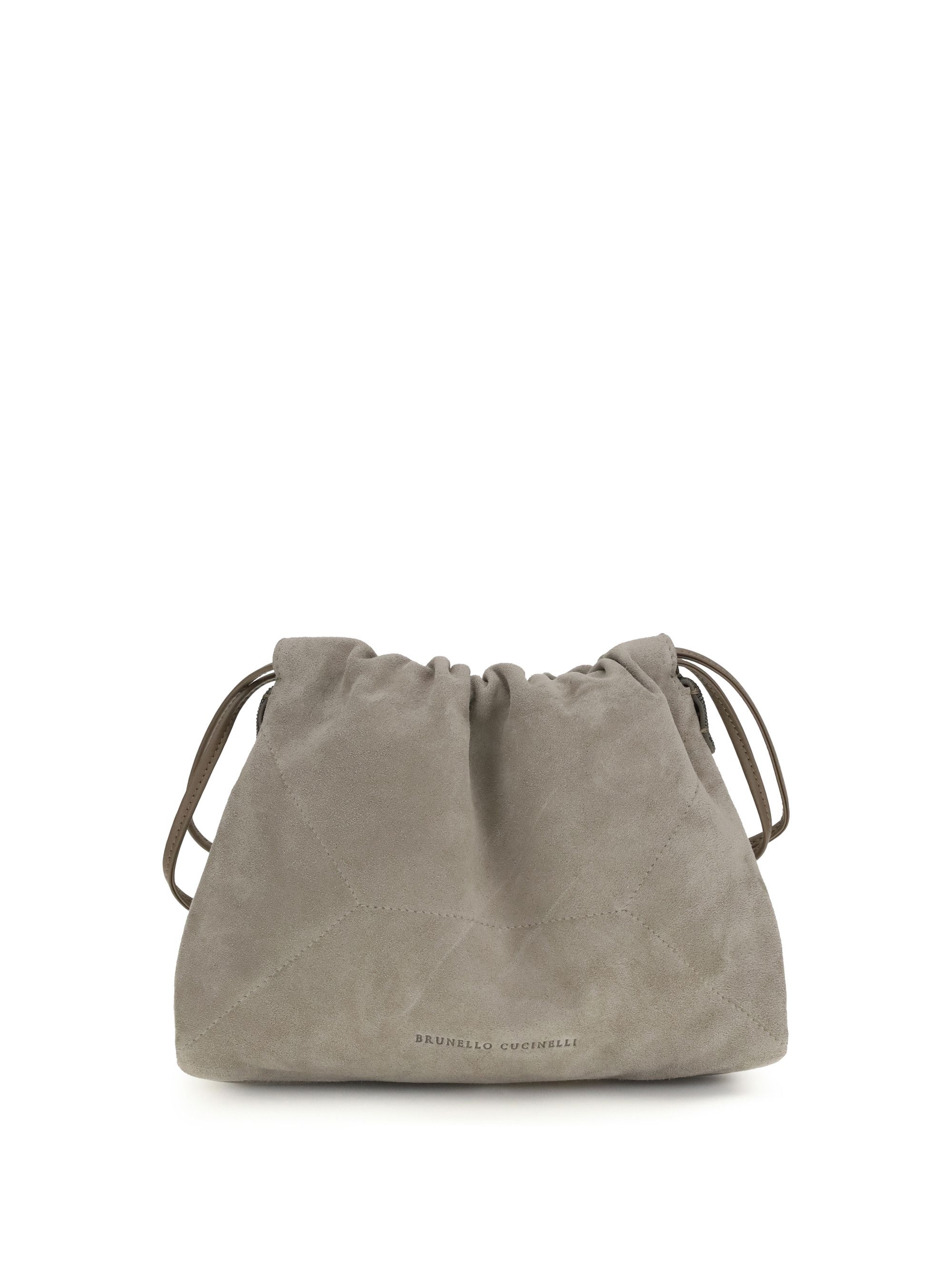 Brunello Cucinelli Suede Pouch Bag Size ONE SIZE - 1 Thumbnail
