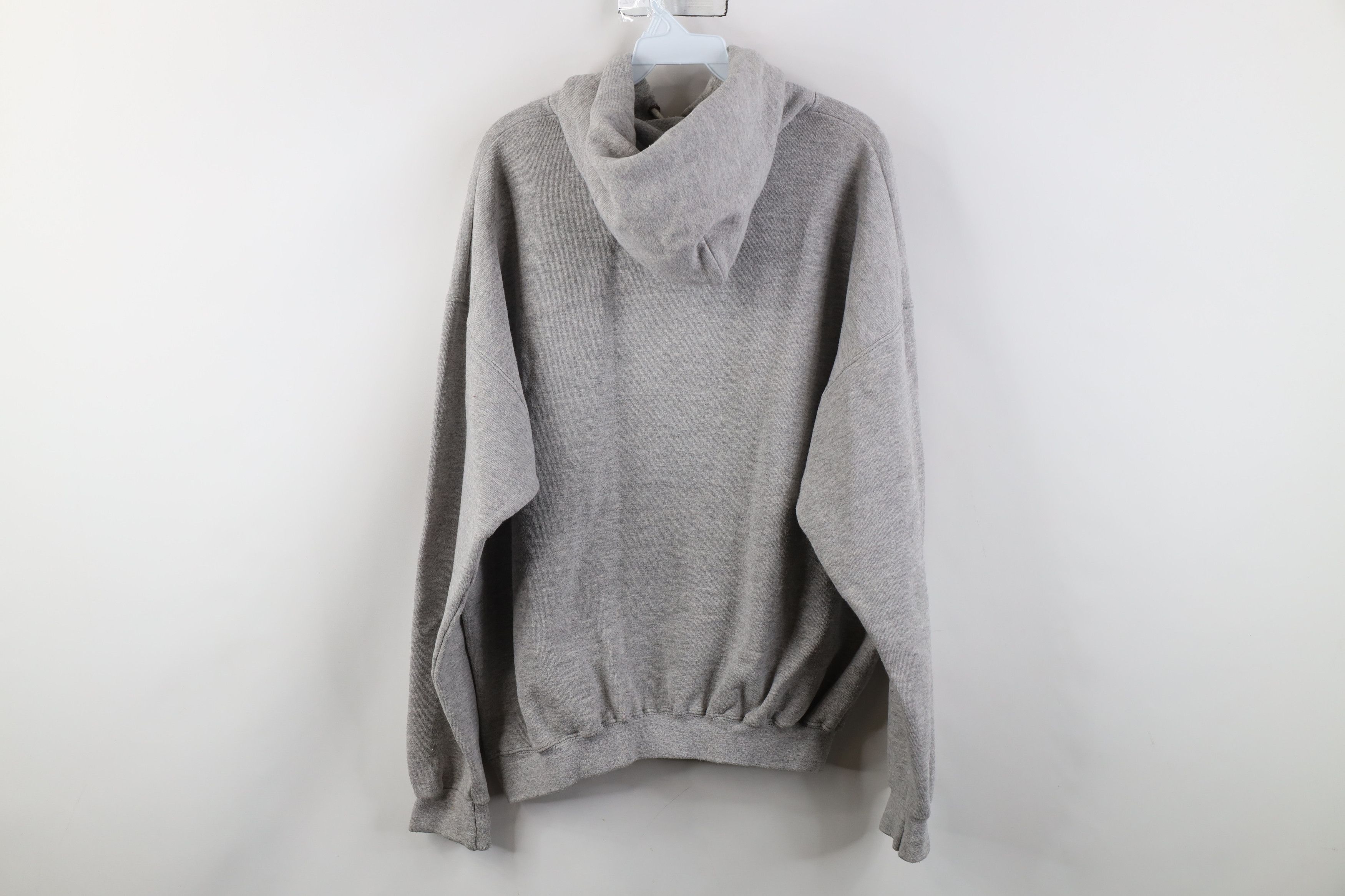 Vintage Vintage 80s 90s Dot Wolf Nature Hoodie Sweatshirt Gray USA Size US XL / EU 56 / 4 - 13 Thumbnail