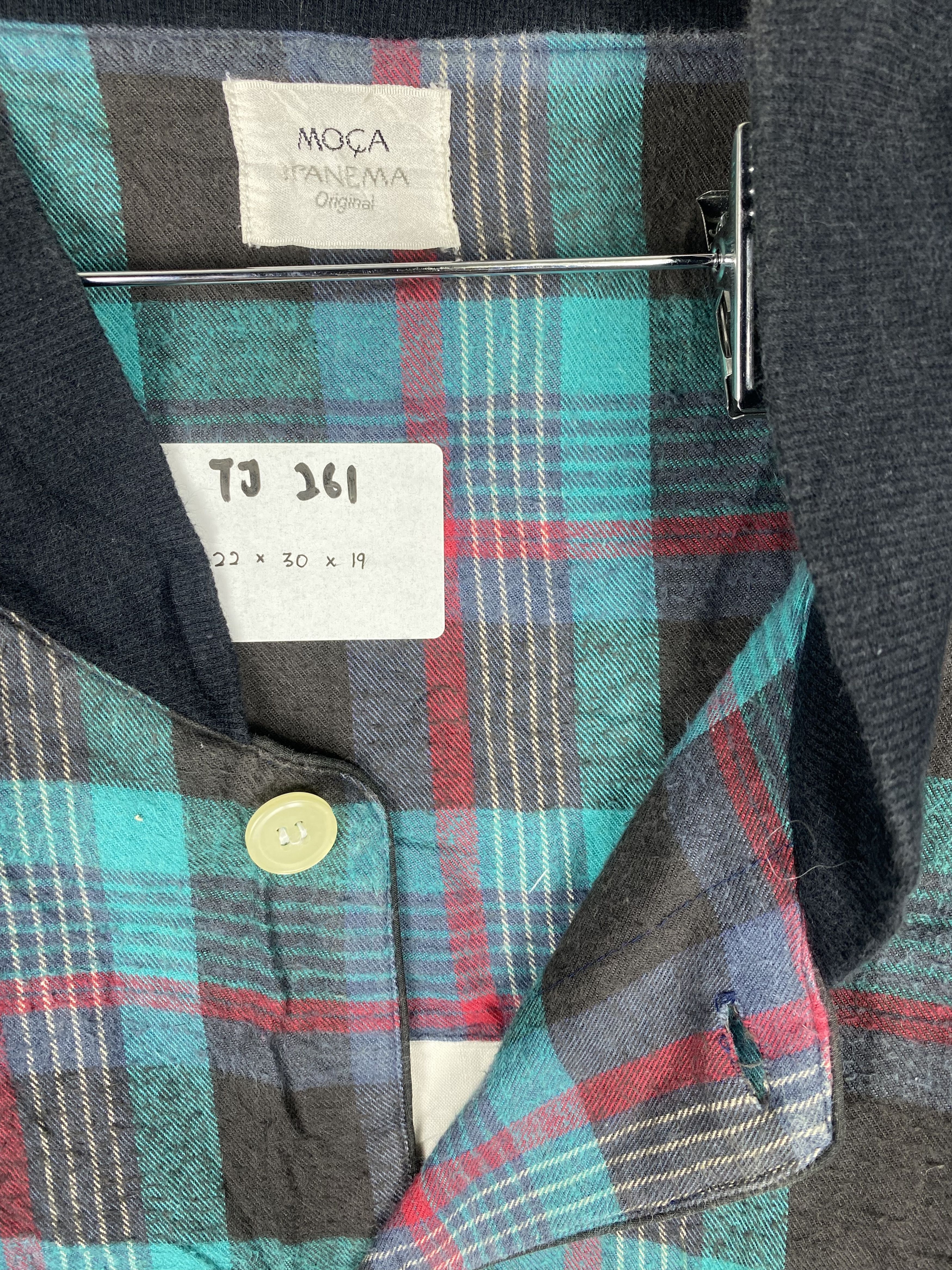 Flannel Vintage Moca Fleece Lining Flannel Shirt Jacket Size US M / EU 48-50 / 2 - 7 Thumbnail