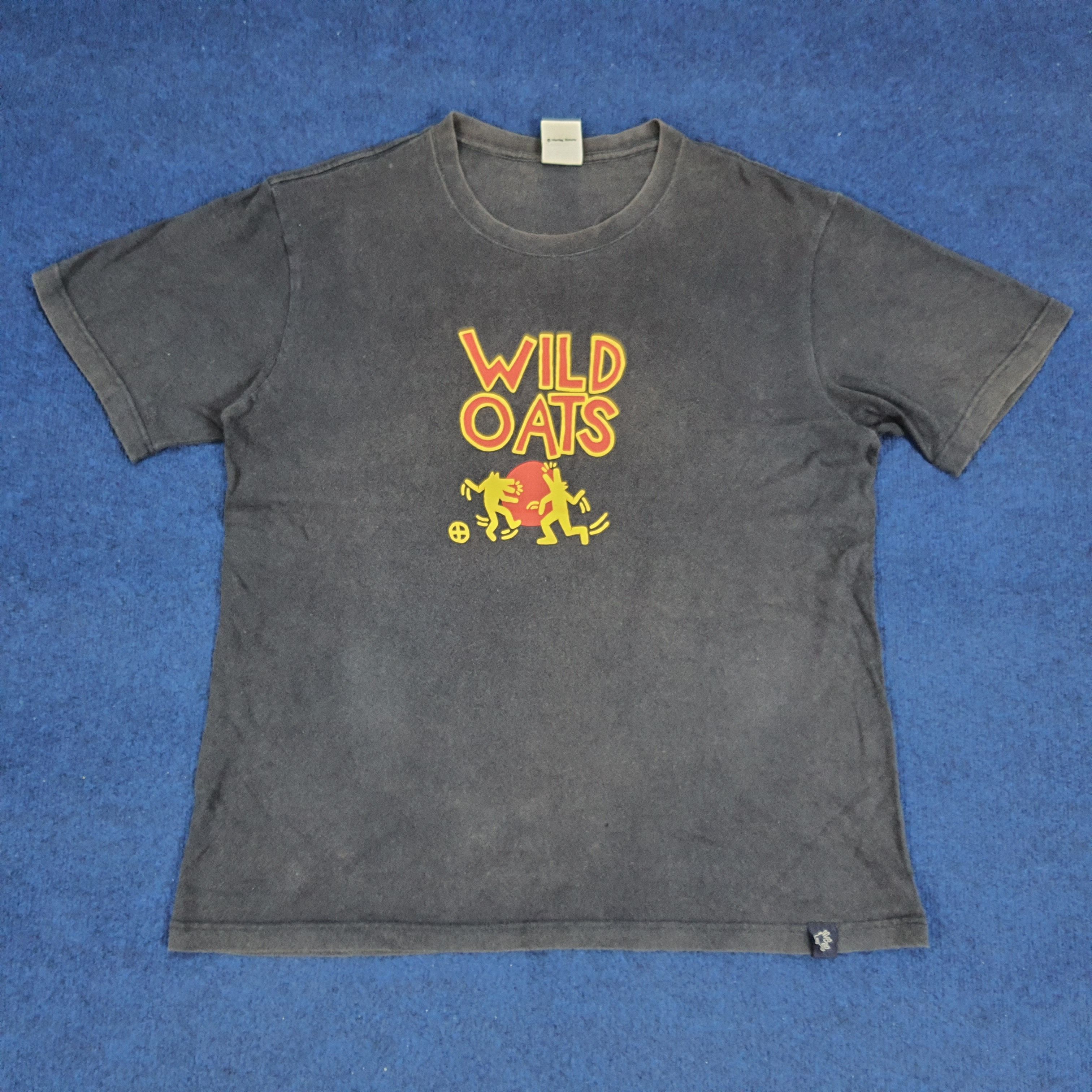 Keith Haring × Vintage Vintage Keith Haring Wild Oats Streetwear Tshirt Size US L / EU 52-54 / 3 - 1 Thumbnail
