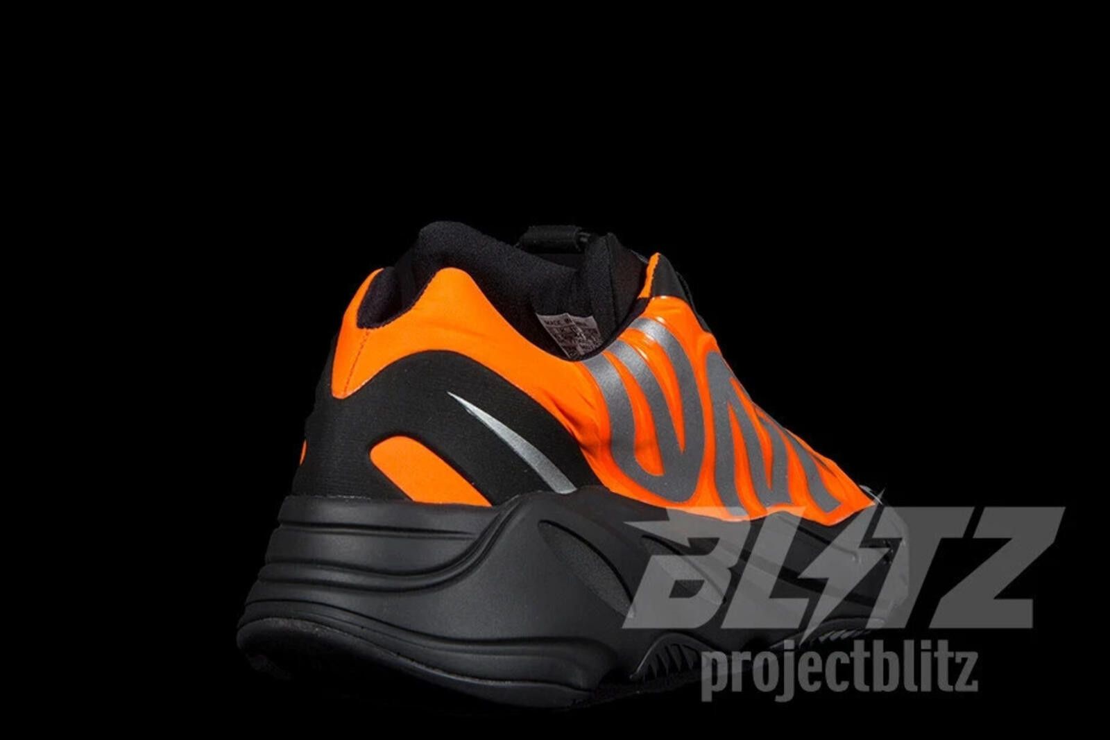 Adidas 2020 adidas YEEZY BOOST 700 MNVN ORANGE FV3258 US5.5 Size US 5.5 / EU 38 - 4 Thumbnail
