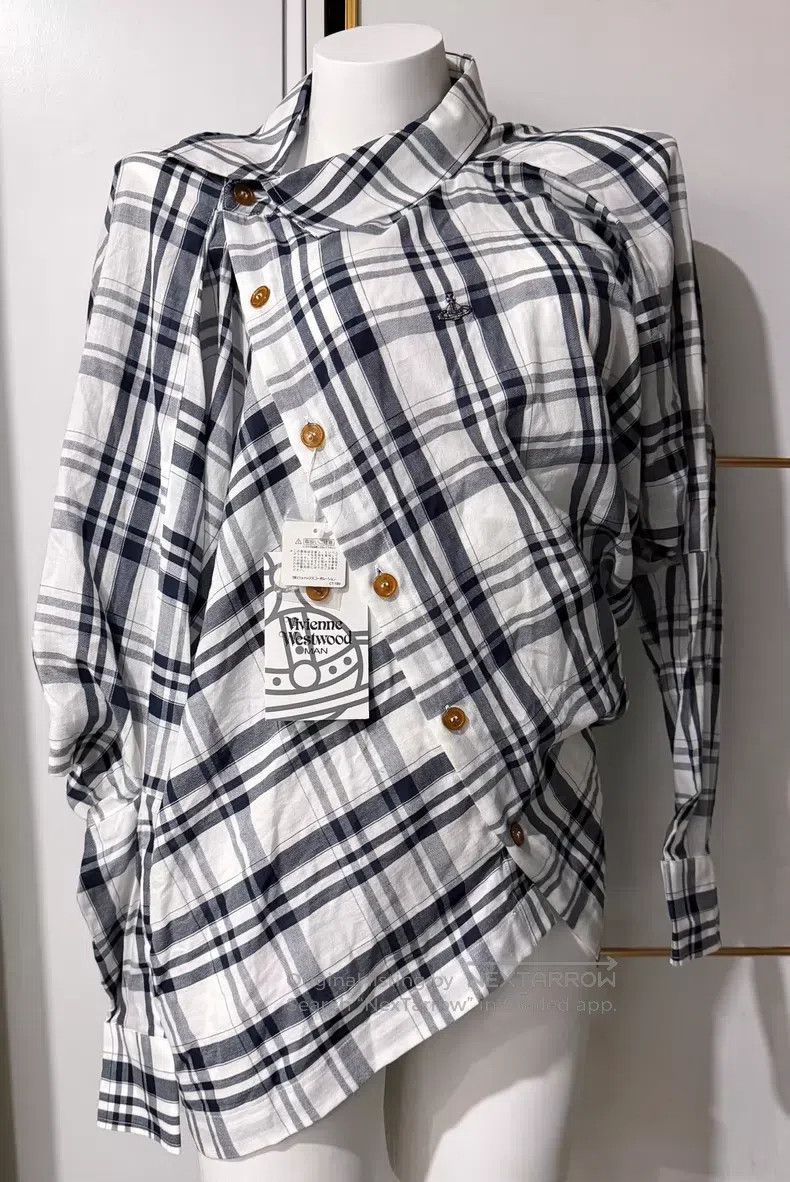 Vivienne Westwood Vivienne Westwood Stand Collar Shirt Size US S / EU 44-46 / 1 - 1 Thumbnail