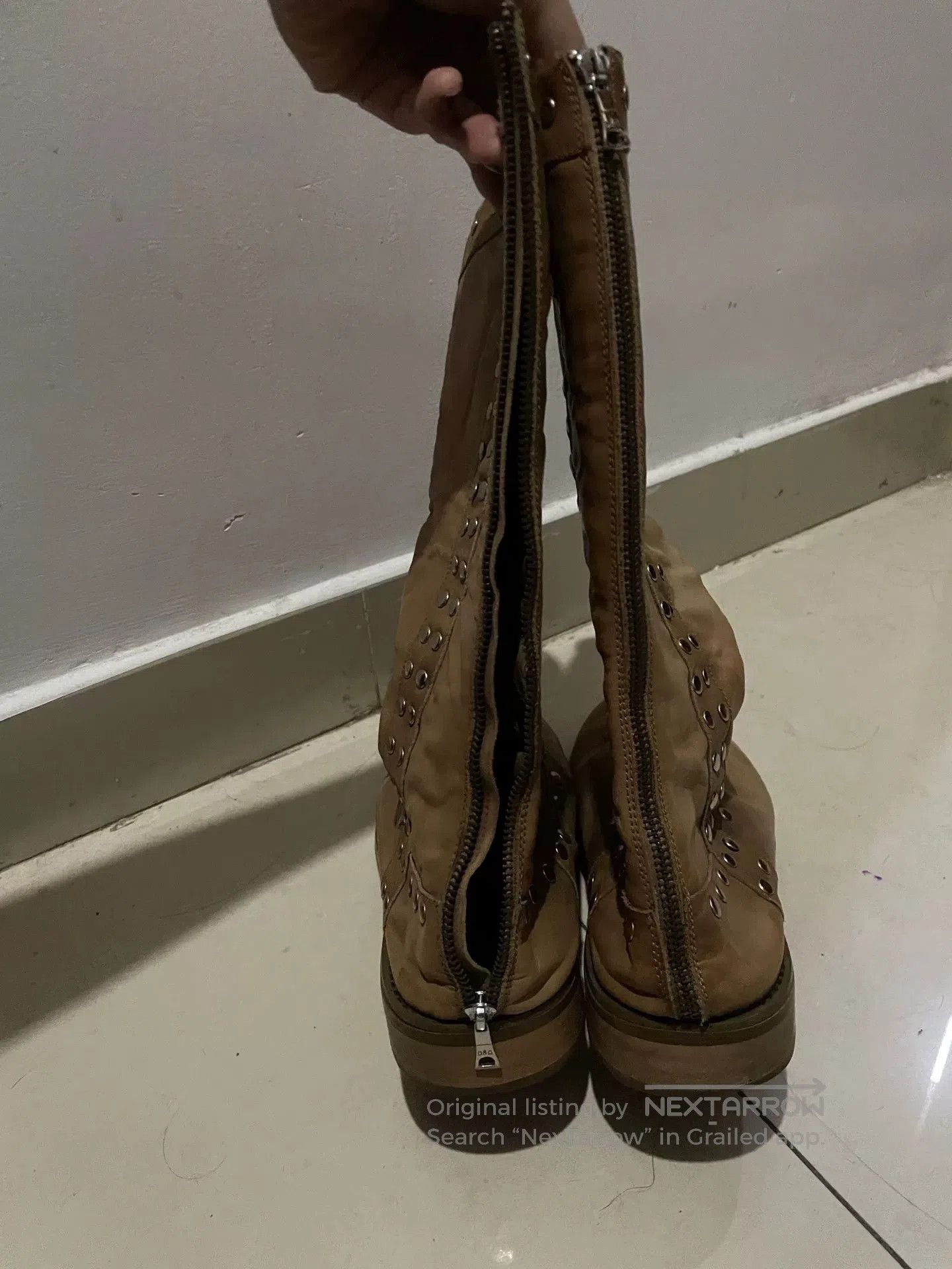 Dolce & Gabbana Dolce&Gabbana Vintage High Shaft Boots. Size US 10.5 / IT 40.5 - 3 Thumbnail