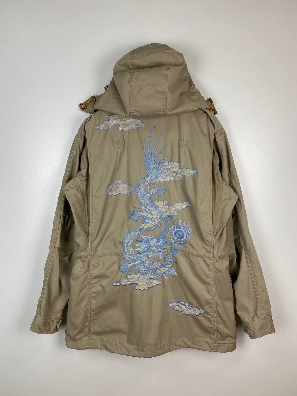 Other Olive Maharishi Heavily Embroidered Dragon M65 Jacket Size US M / EU 48-50 / 2 - 1 Thumbnail