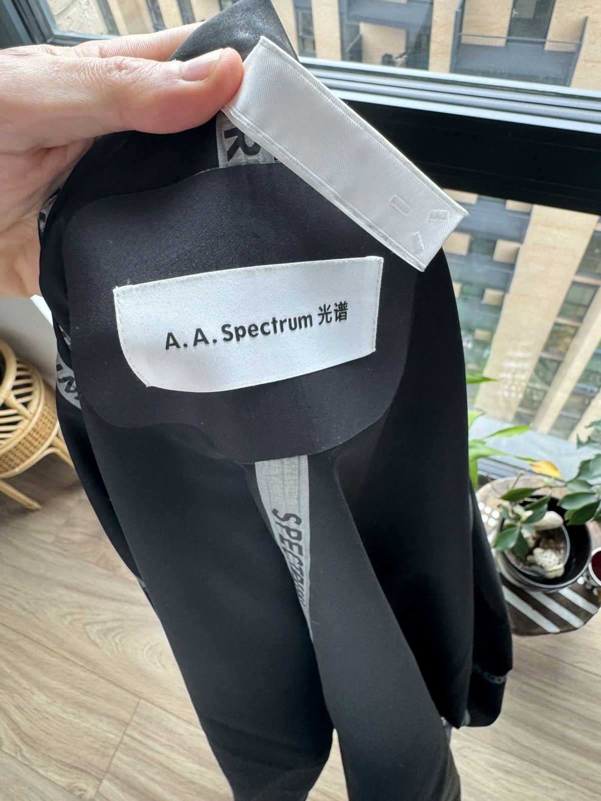 A. A. Spectrum Unique mandarin style robe rain jacket Size US L / EU 52-54 / 3 - 4 Thumbnail