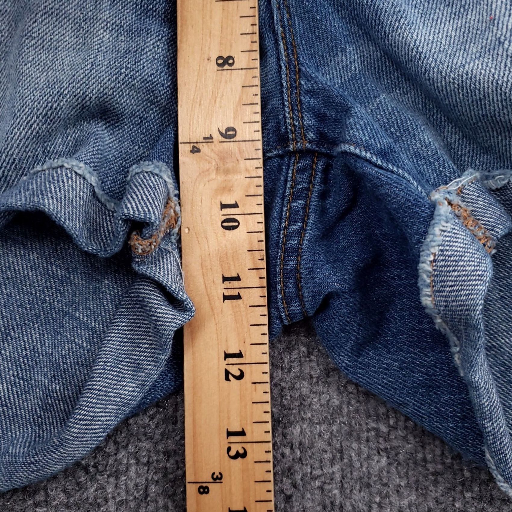 J.Crew J Crew Womens Bermuda Jean Shorts 27 Blue Liza Wash Cuffed Mid Rise Casual Denim Size 27" / US 4 / IT 40 - 5 Thumbnail