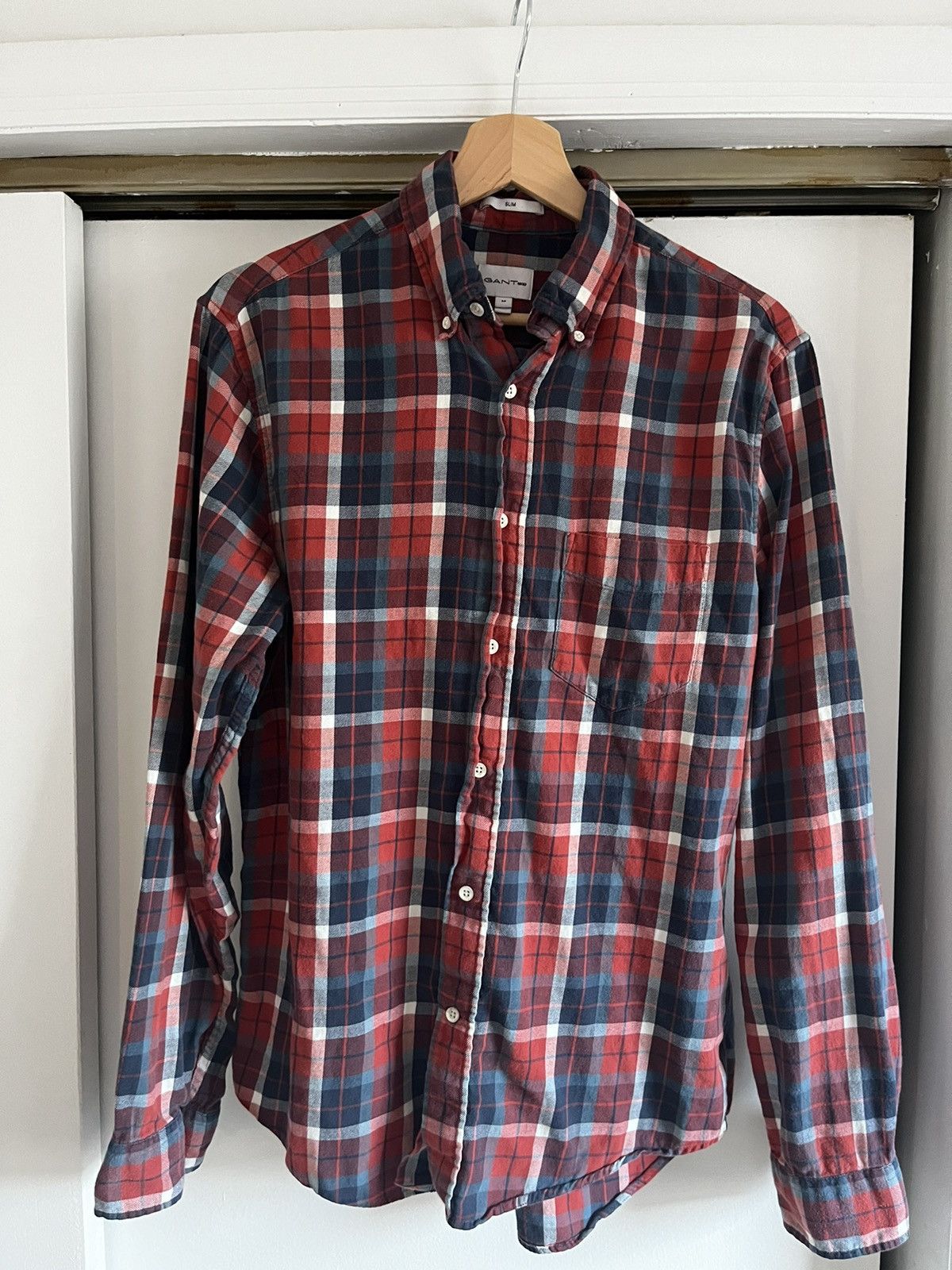 Gant Gant plaid button up - super soft Size US M / EU 48-50 / 2 - 1 Thumbnail