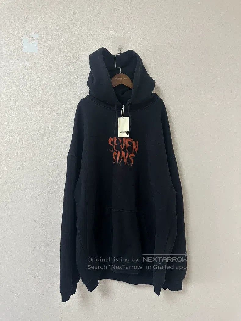 Vetements Vetements Seven Deadly Sins Hoodie Size US XL / EU 56 / 4 - 1 Thumbnail