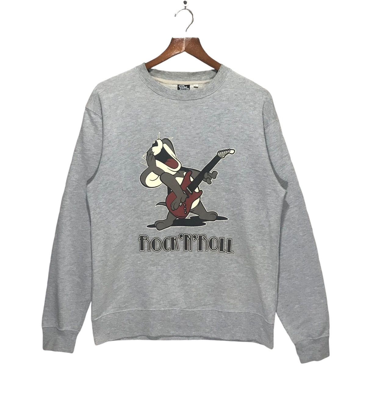 Cartoon Network Tom And Jerry Rock N Roll Sweatshirt Size US M / EU 48-50 / 2 - 1 Thumbnail