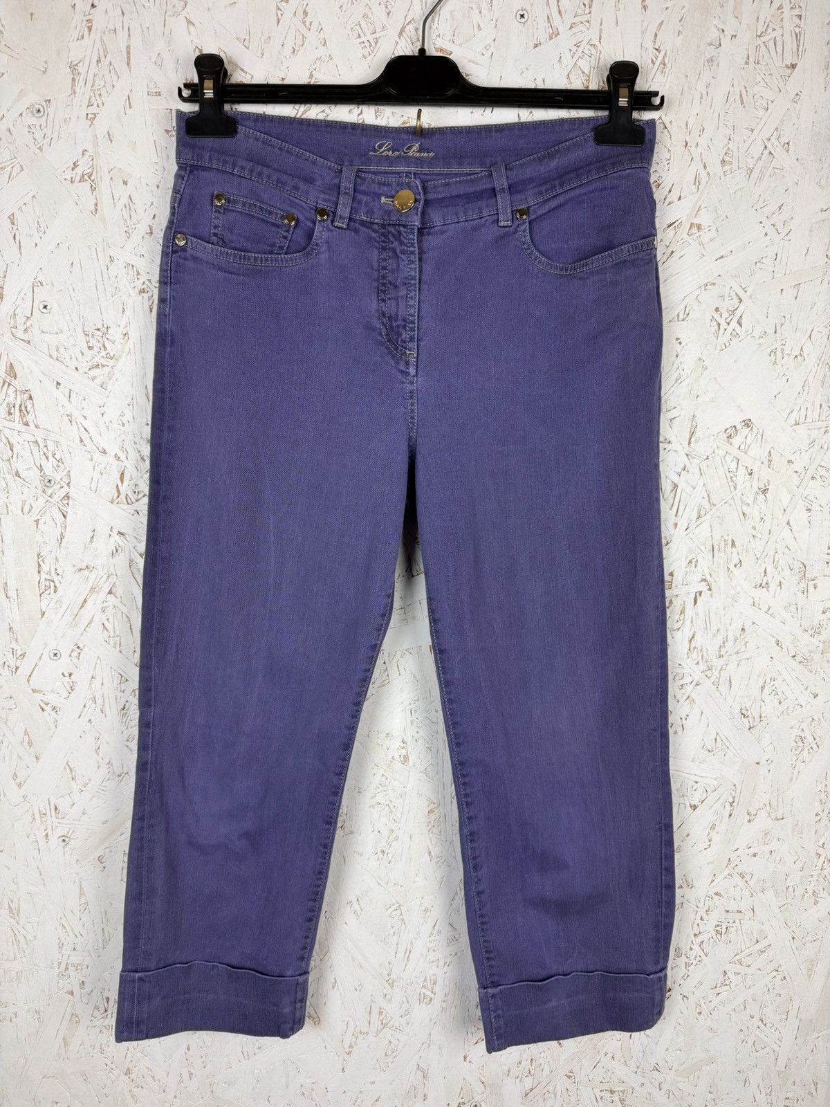 Loro Piana Loro Piana Capri Chino Pants Jeans Purple Size 44 Size 30" / US 8 / IT 44 - 1 Thumbnail
