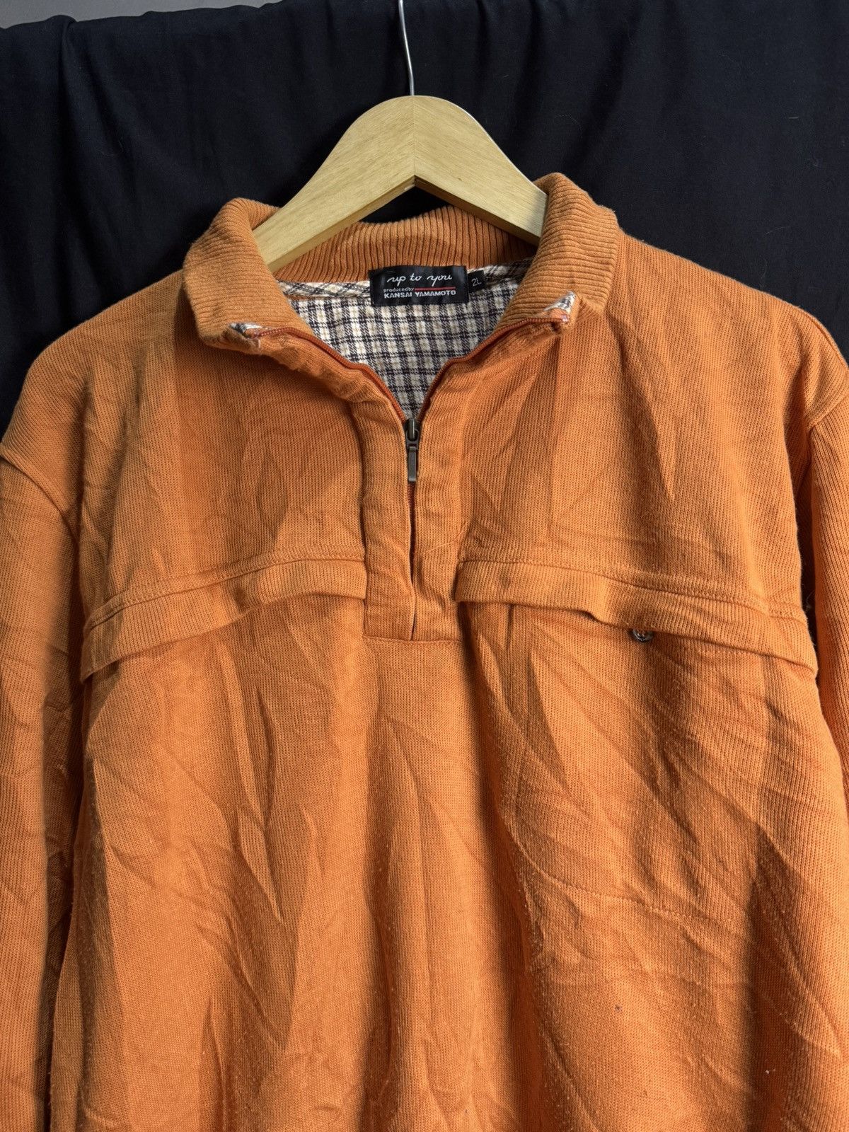Kansai Yamamoto Kansai Yamamoto Halfzip Uptoyou Size US L / EU 52-54 / 3 - 4 Thumbnail