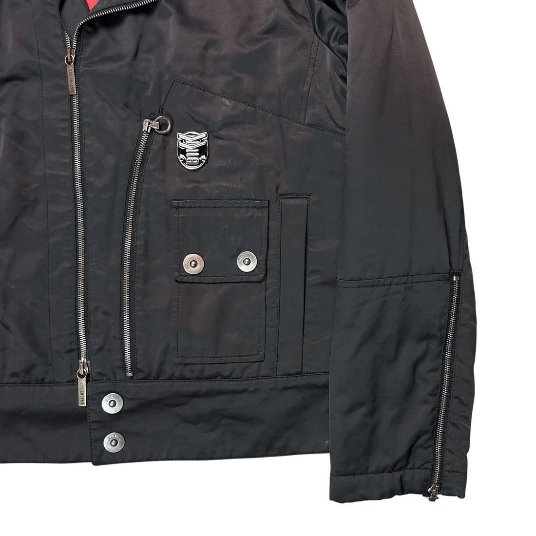 Dirk Bikkembergs Dirk Bikkembergs Faux Fur Collar Pilot Jacket Size US L / EU 52-54 / 3 - 6 Thumbnail