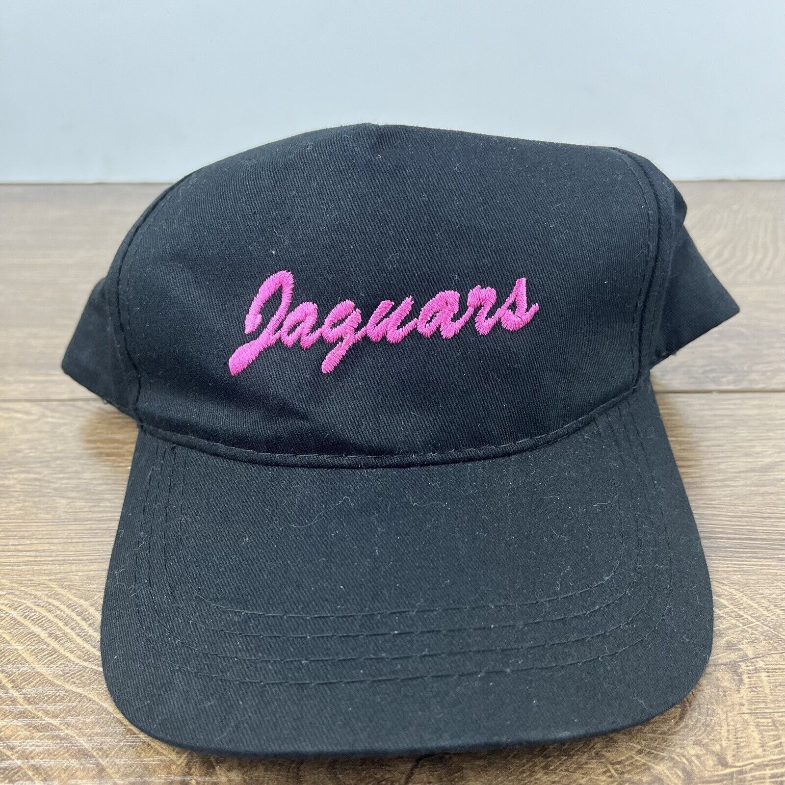 Other Jaguars Hat Jaguar Snapback Hat Black Hat Adjustable Black A Size ONE SIZE - 4 Thumbnail