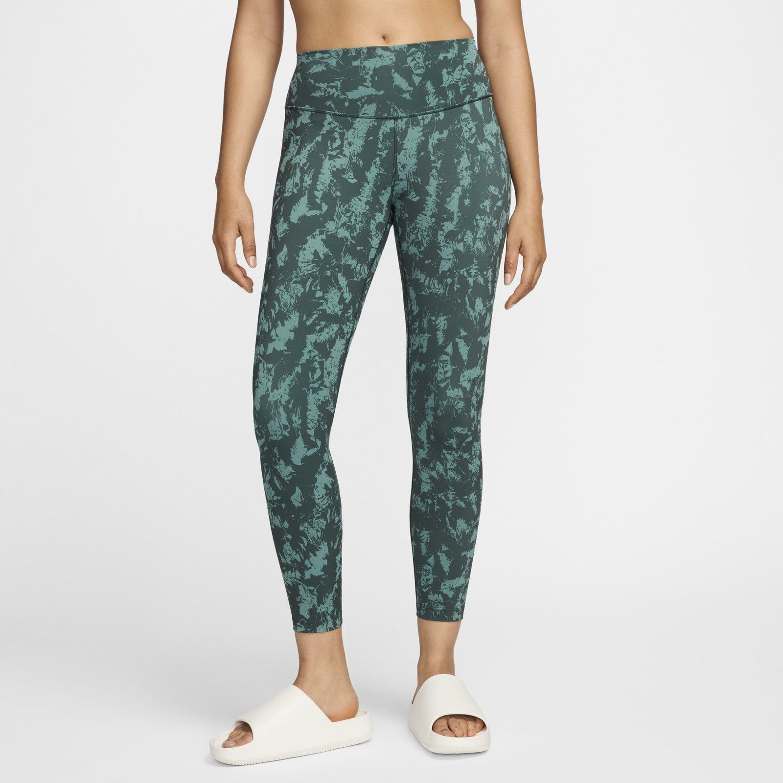 Nike Nike One Green High Rise Leggings 7/8 Women’s Size S New Size 27" / US 4 / IT 40 - 1 Thumbnail