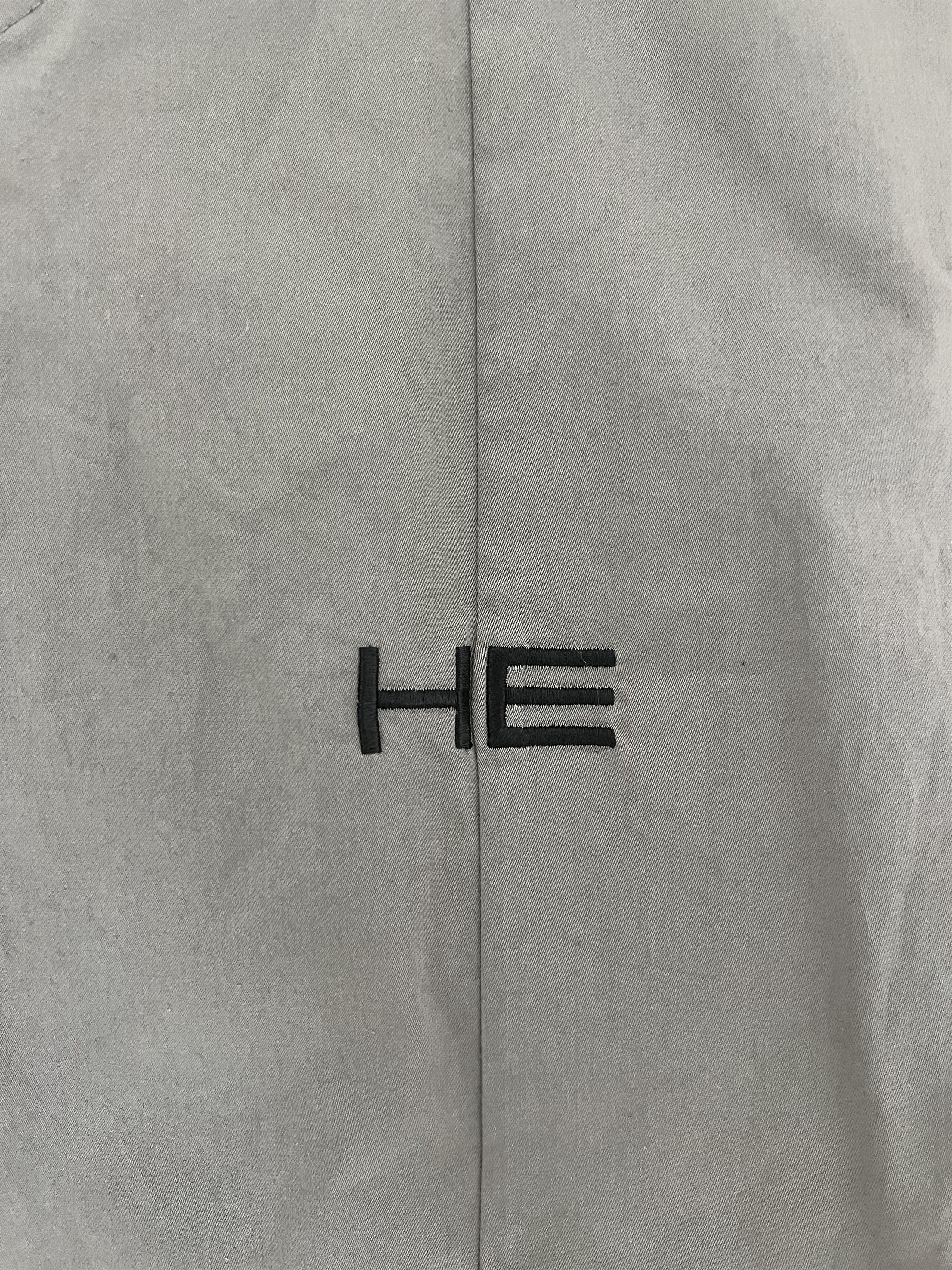 Heliot Emil 💚 SS19 Heliot Emil Grey Cotton Tech Cargo Pants Size US 34 / EU 50 - 5 Thumbnail