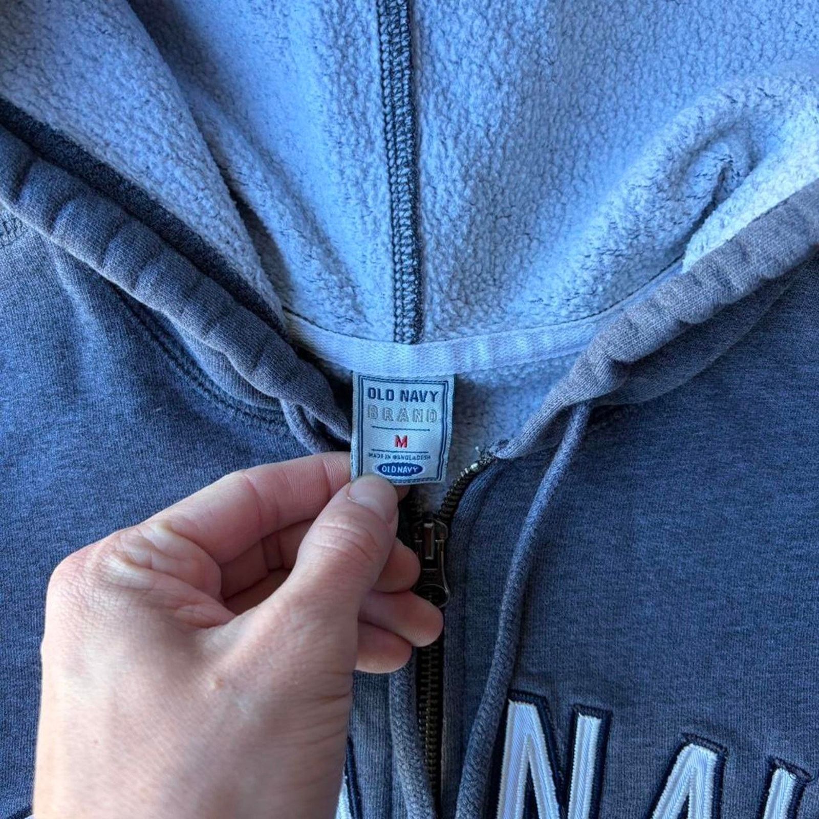 Old Navy 2000s old navy grey zip up Size US L / EU 52-54 / 3 - 4 Thumbnail