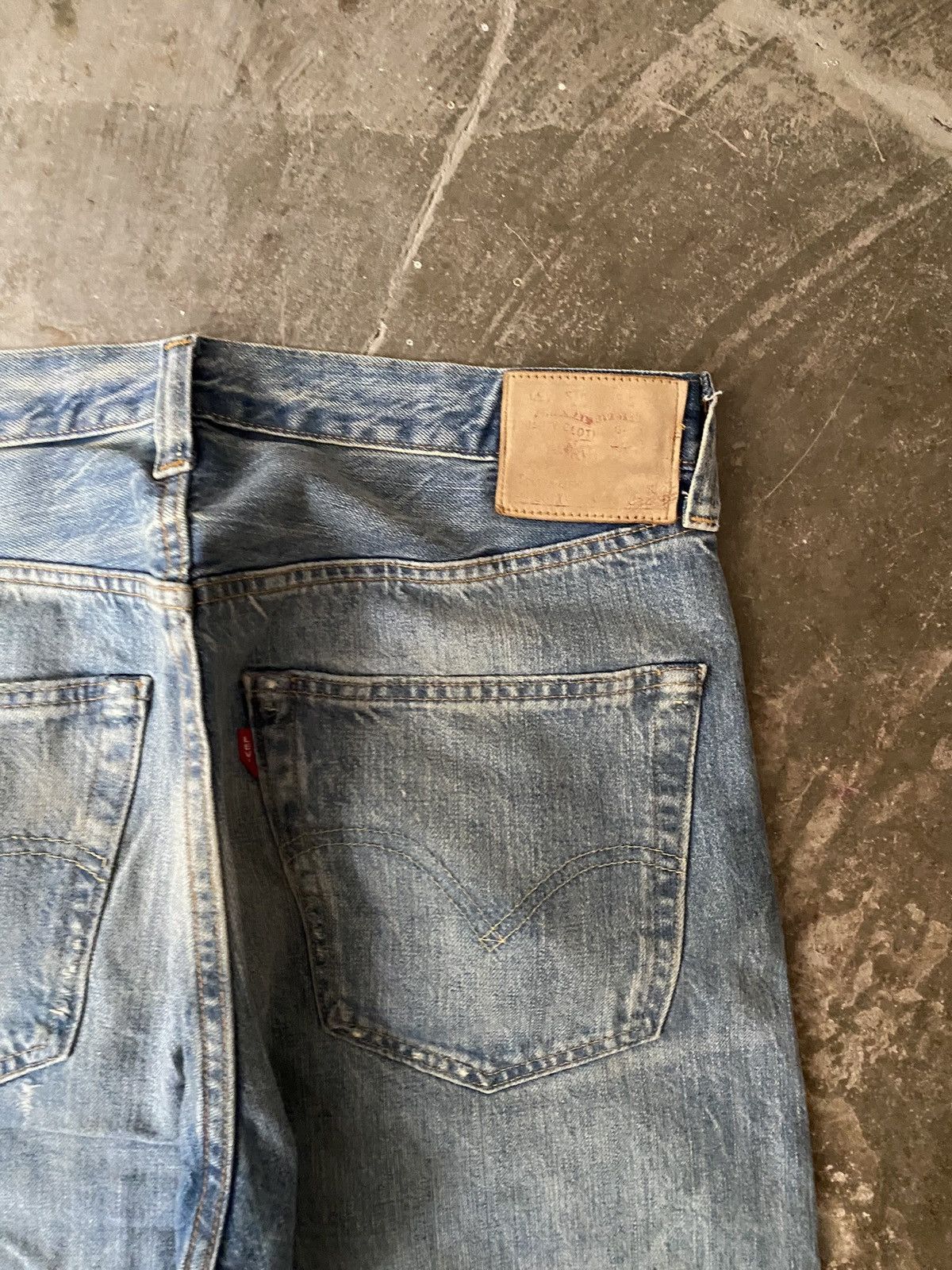 Levi's Vintage Clothing Levis Vintage Clothing 1947 501 Jeans Kapital RRL Patchwork Size US 34 / EU 50 - 8 Thumbnail